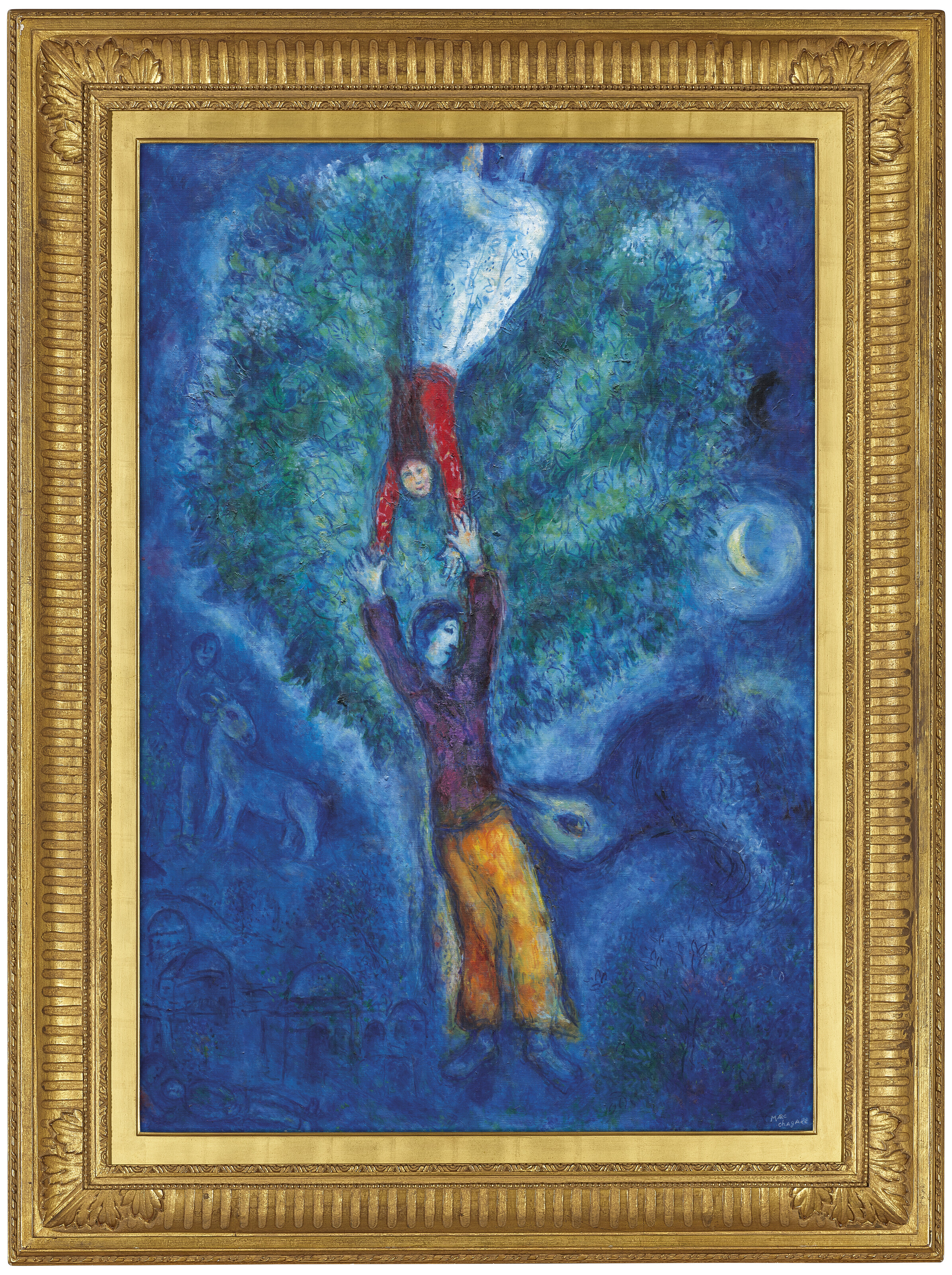 Marc Chagall — Женихи- сувениры из детства и юности, изображение 2