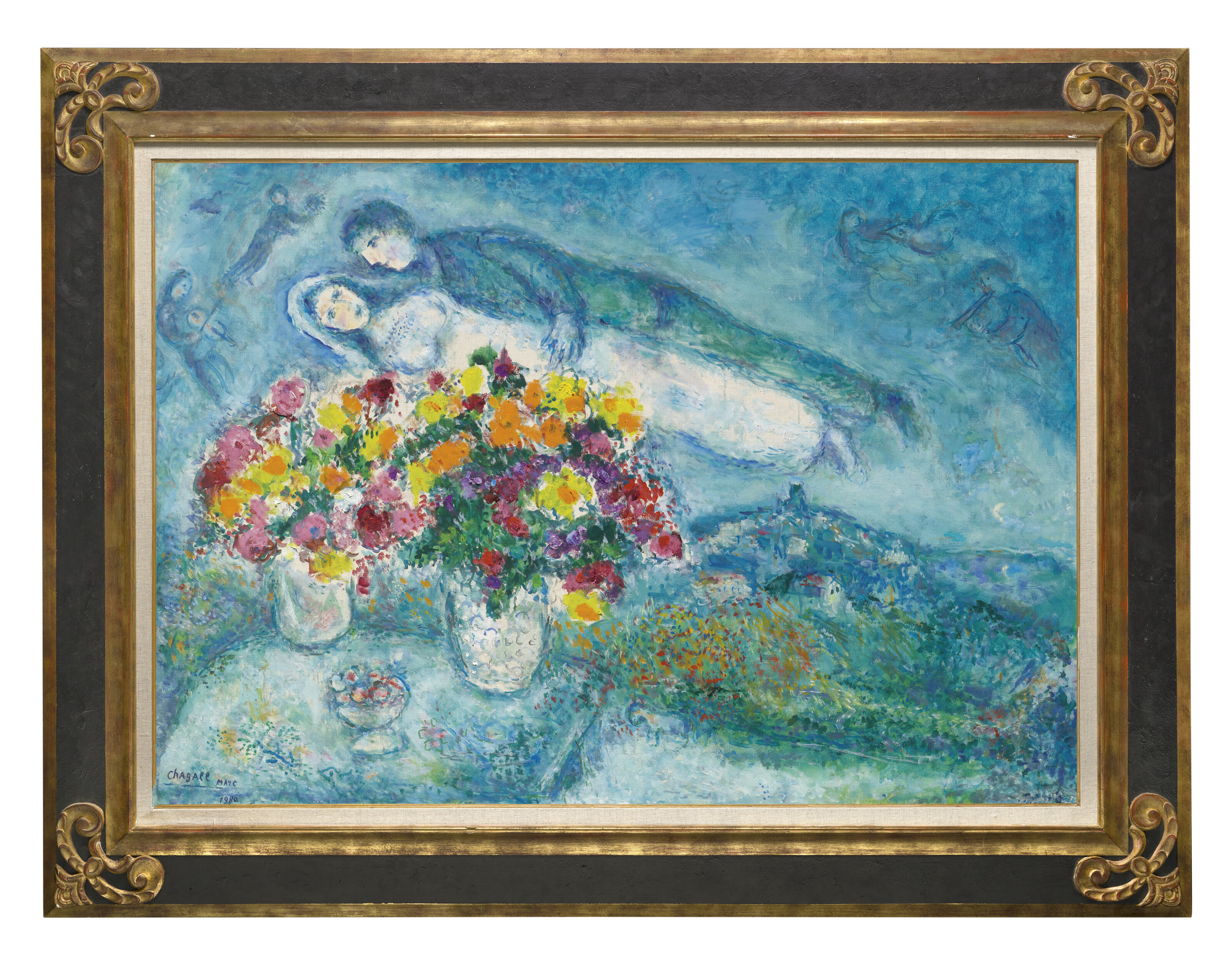 Marc Chagall — Любовь в замке Сен-Поль, изображение 3