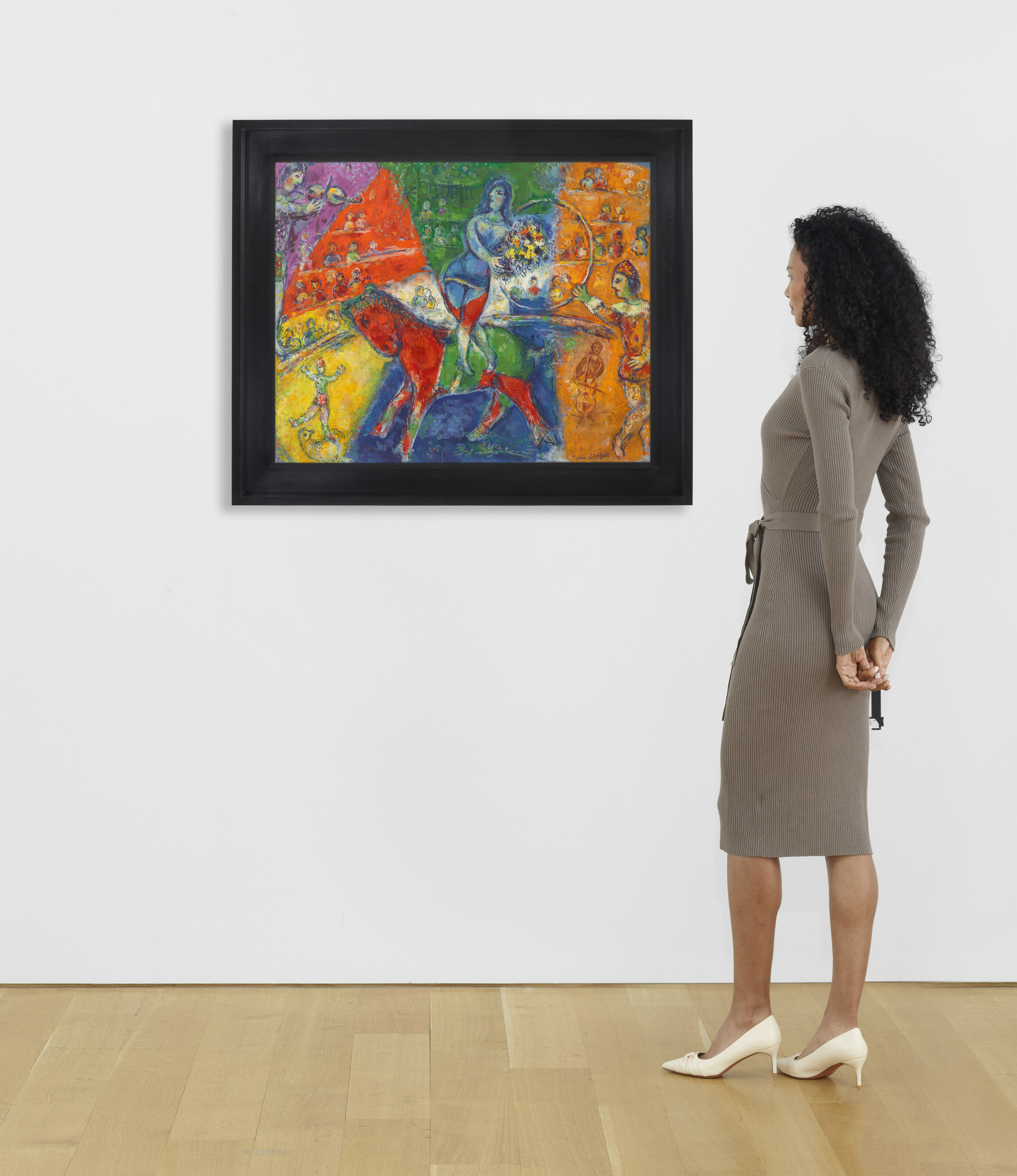 Marc Chagall — Красный и синий цирк, изображение 4
