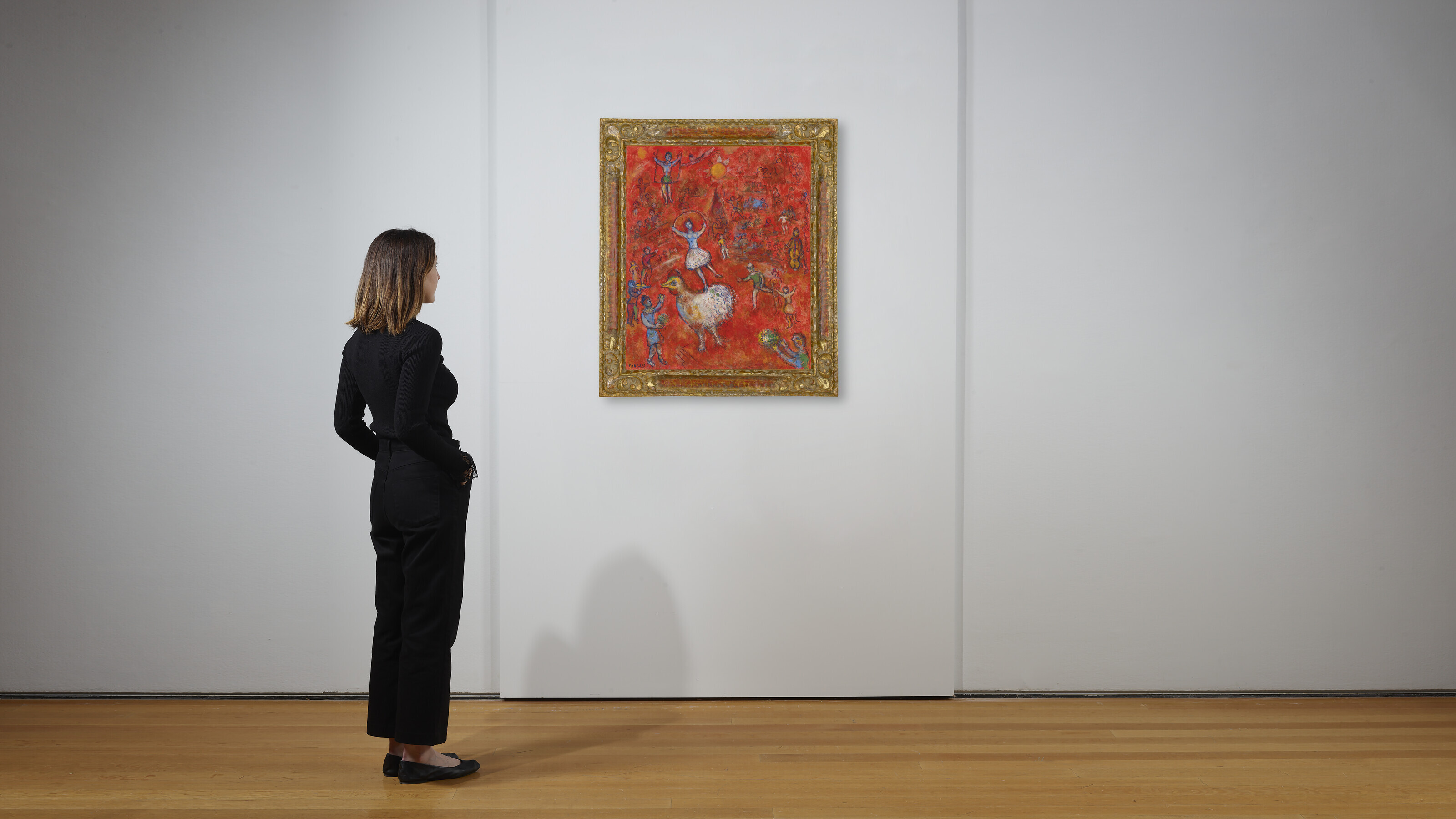 Marc Chagall — Сцена цирка, изображение 4