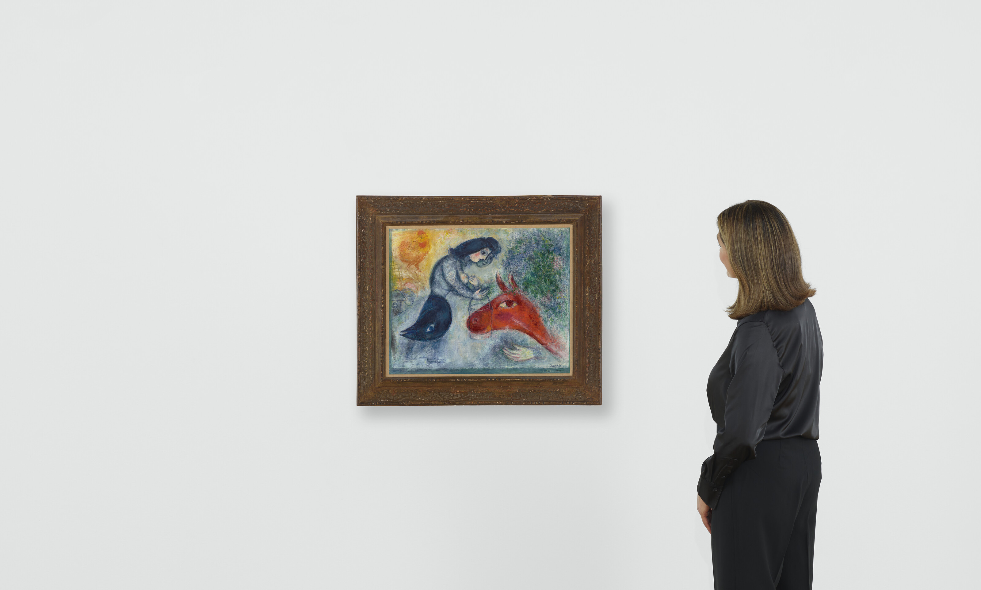 Marc Chagall — Конец путешествия по красному городу, изображение 5