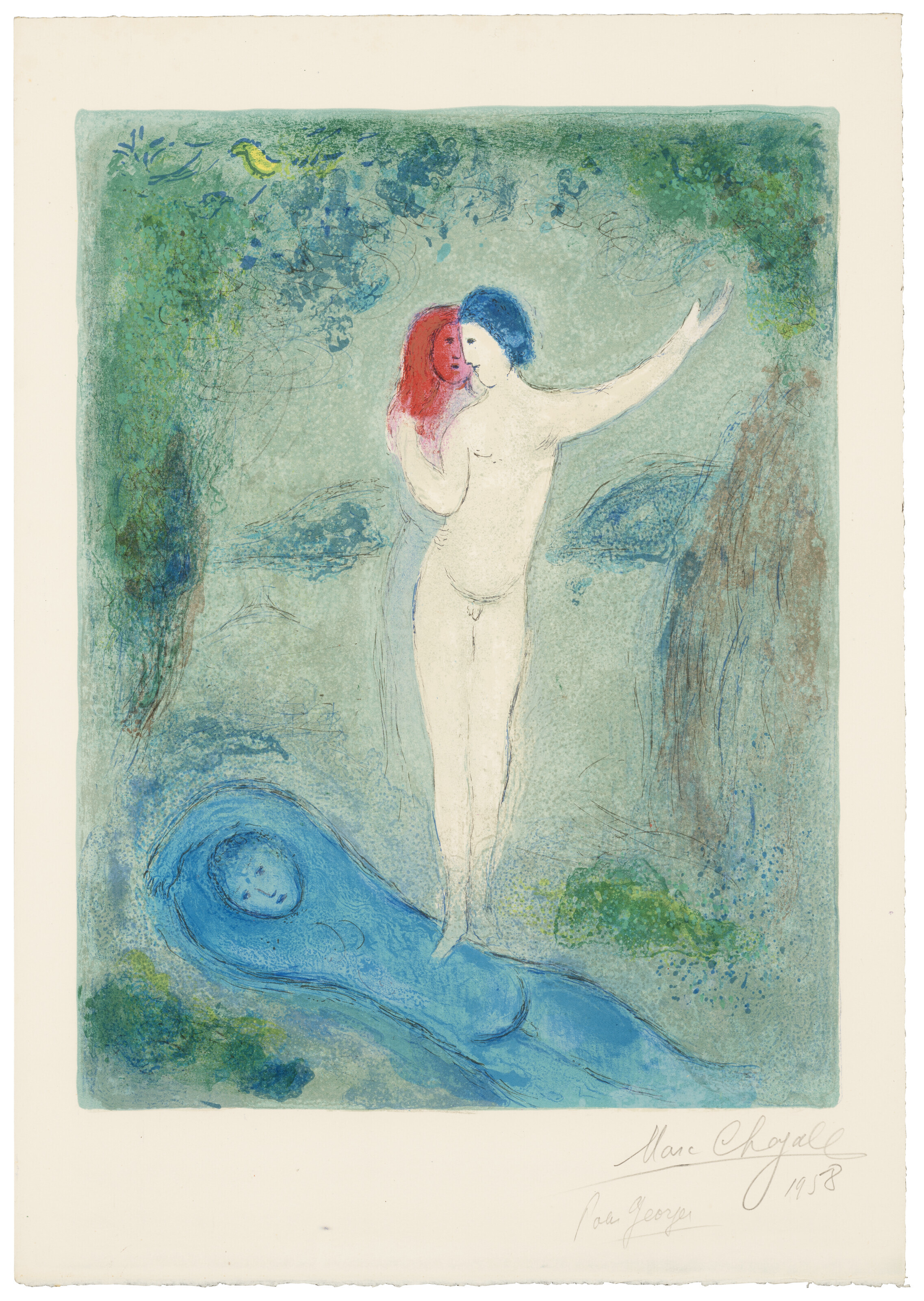 Marc Chagall — Дафнис и Хлоя, изображение 12