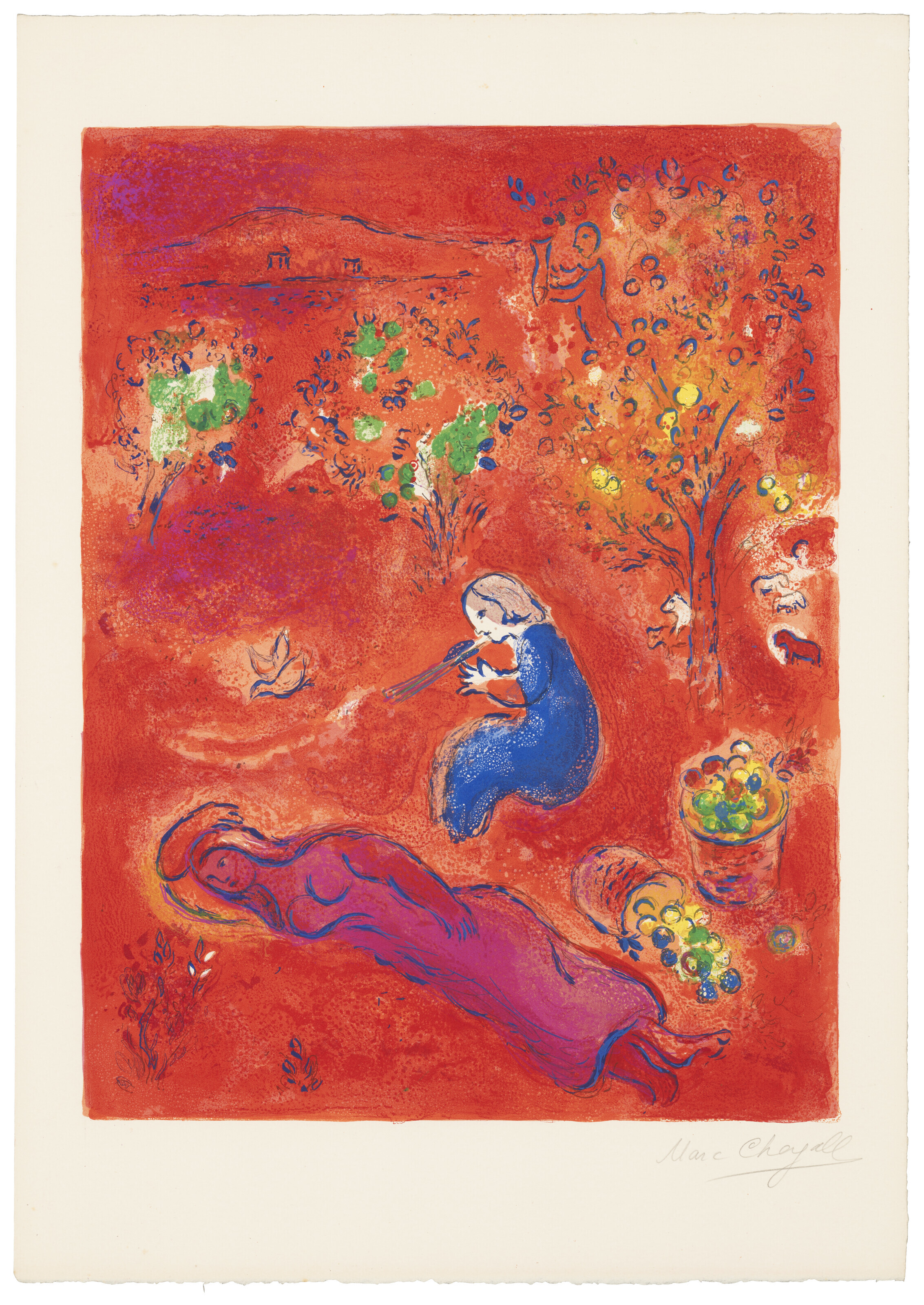Marc Chagall — Дафнис и Хлоя, изображение 14