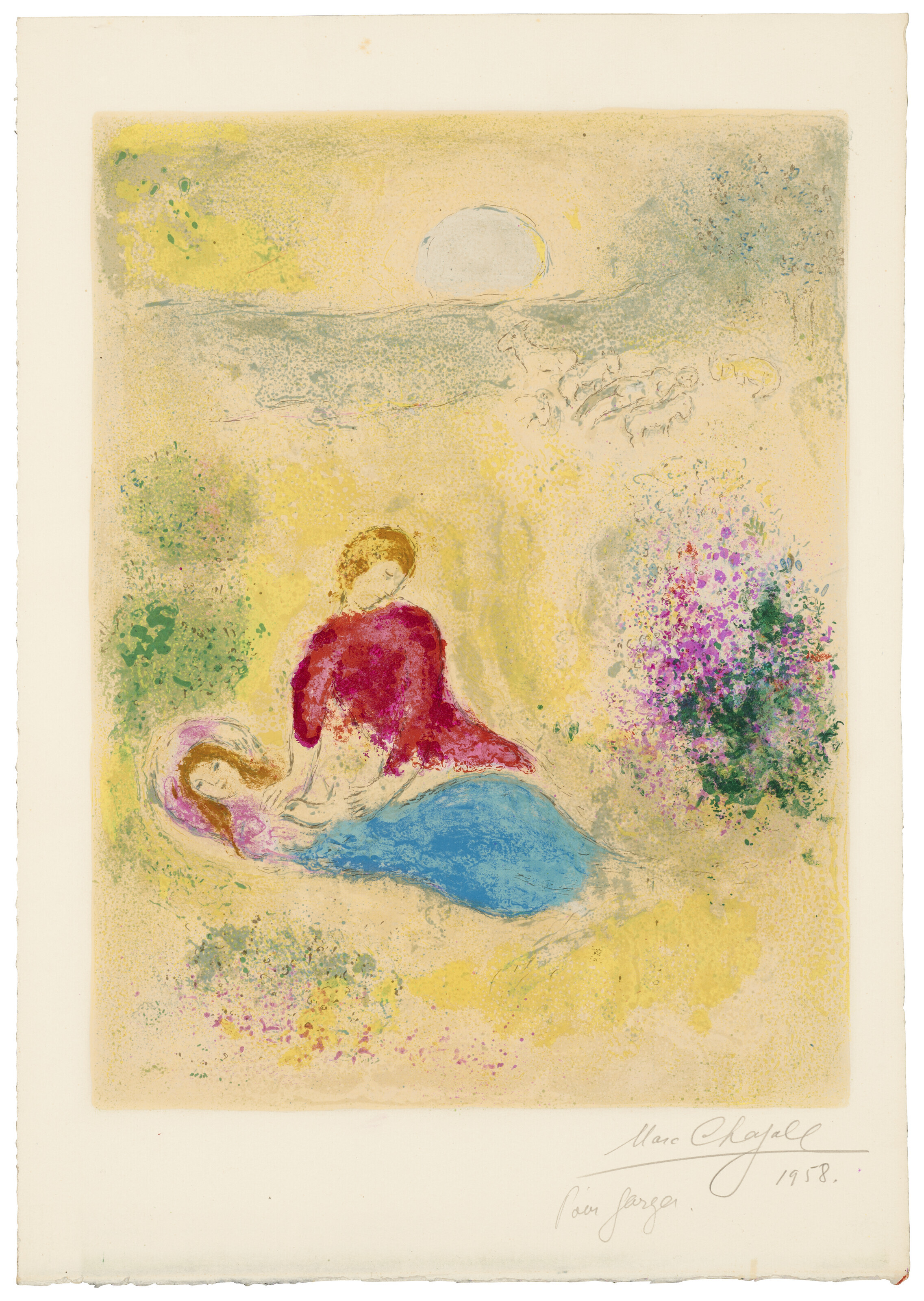 Marc Chagall — Дафнис и Хлоя, изображение 15