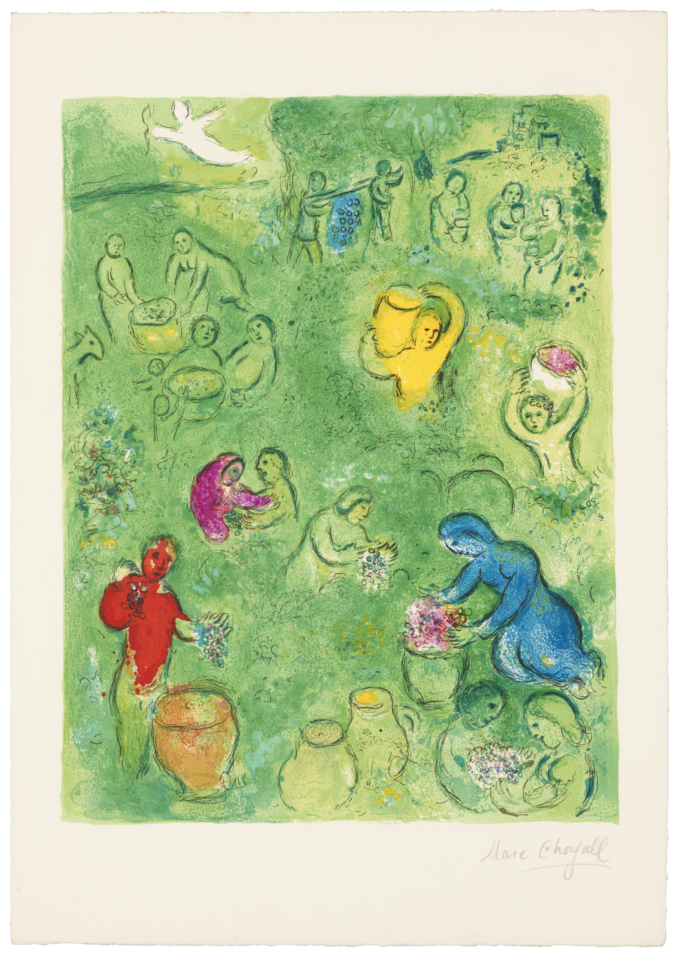 Marc Chagall — Дафнис и Хлоя, изображение 18