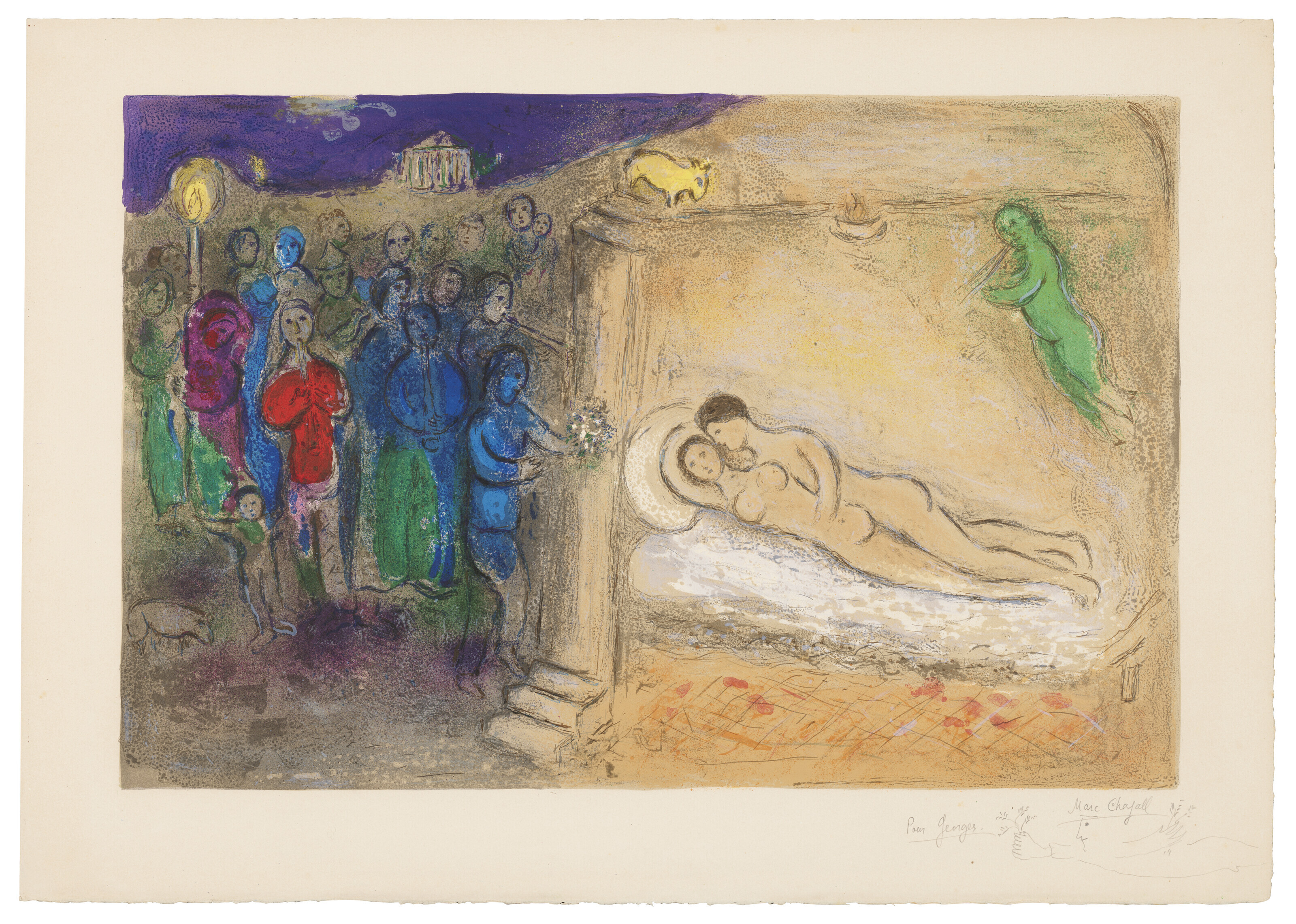 Marc Chagall — Дафнис и Хлоя, изображение 3