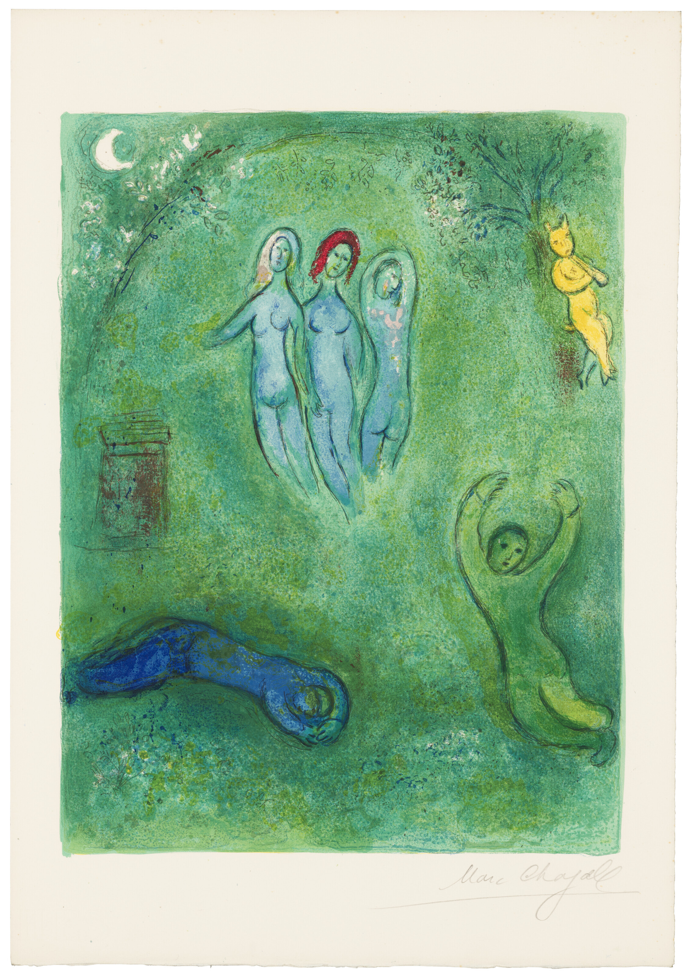 Marc Chagall — Дафнис и Хлоя, изображение 21