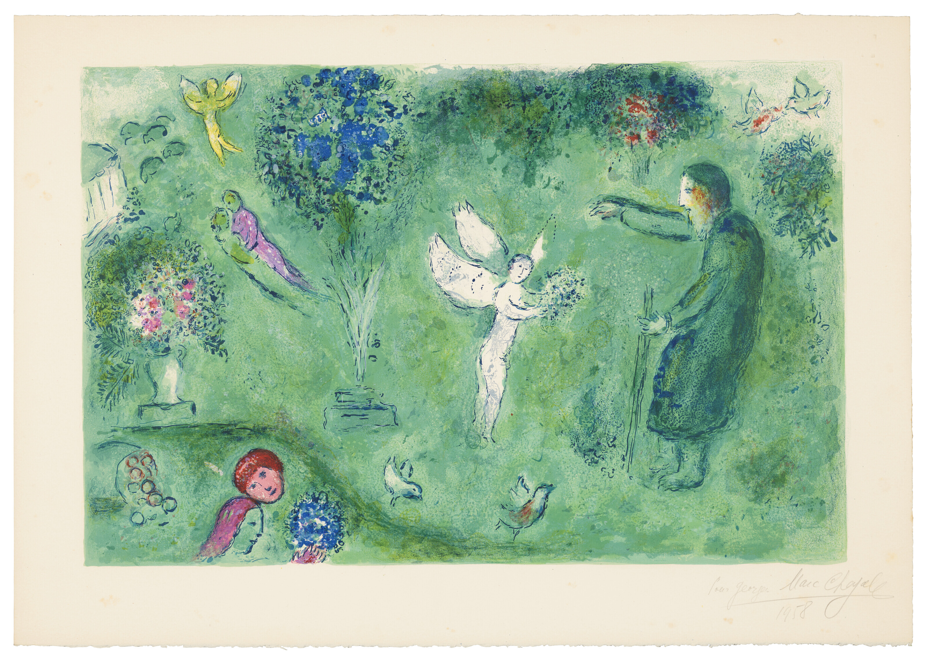 Marc Chagall — Дафнис и Хлоя, изображение 22