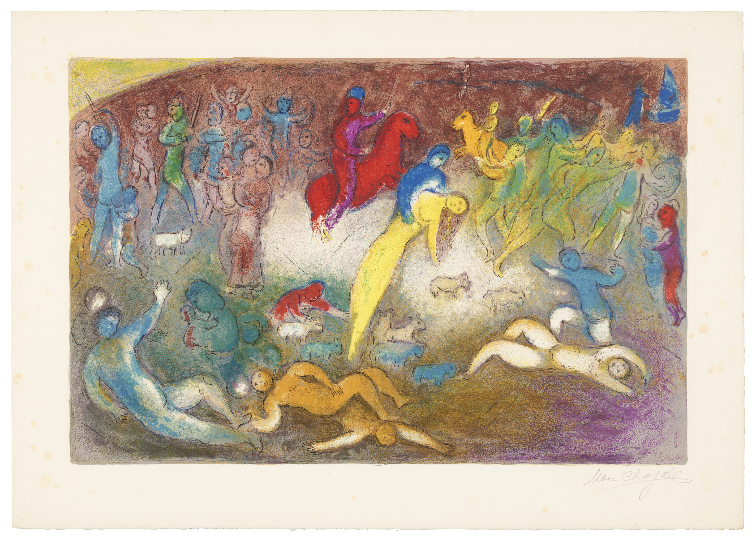 Marc Chagall — Дафнис и Хлоя, изображение 23