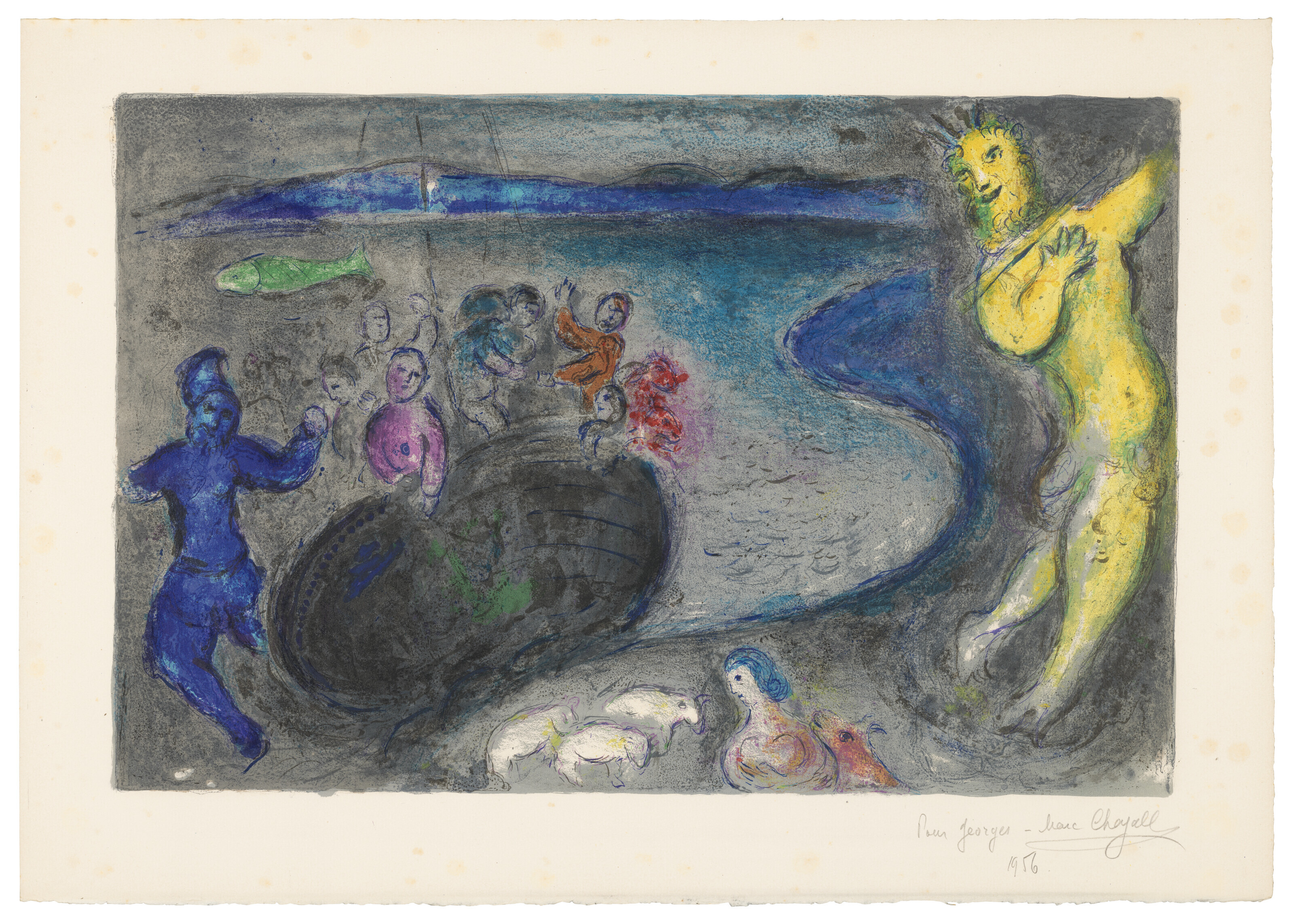 Marc Chagall — Дафнис и Хлоя, изображение 24
