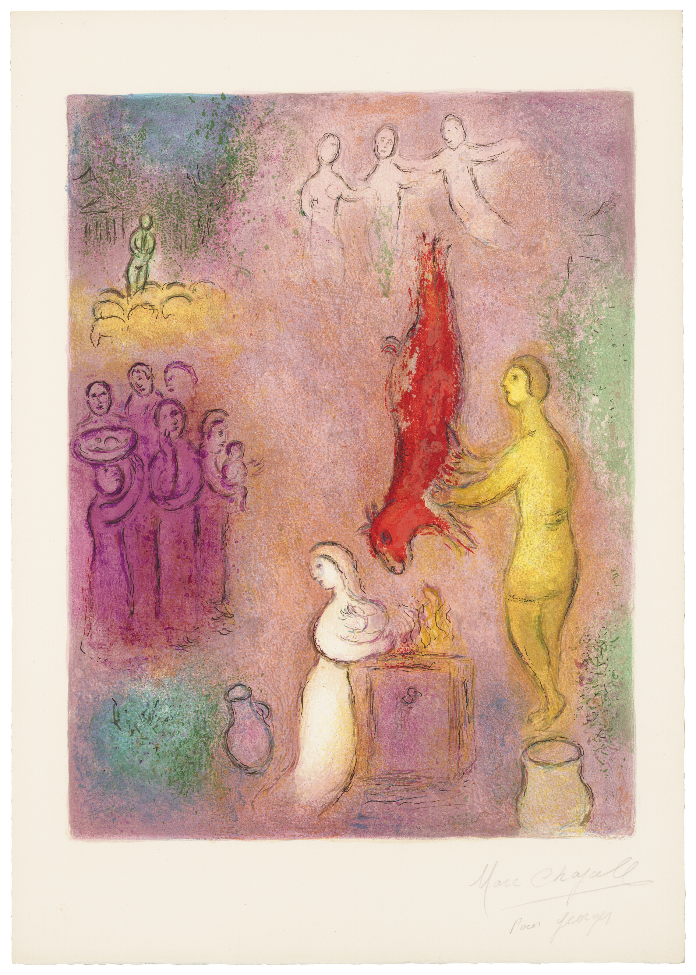 Marc Chagall — Дафнис и Хлоя, изображение 26