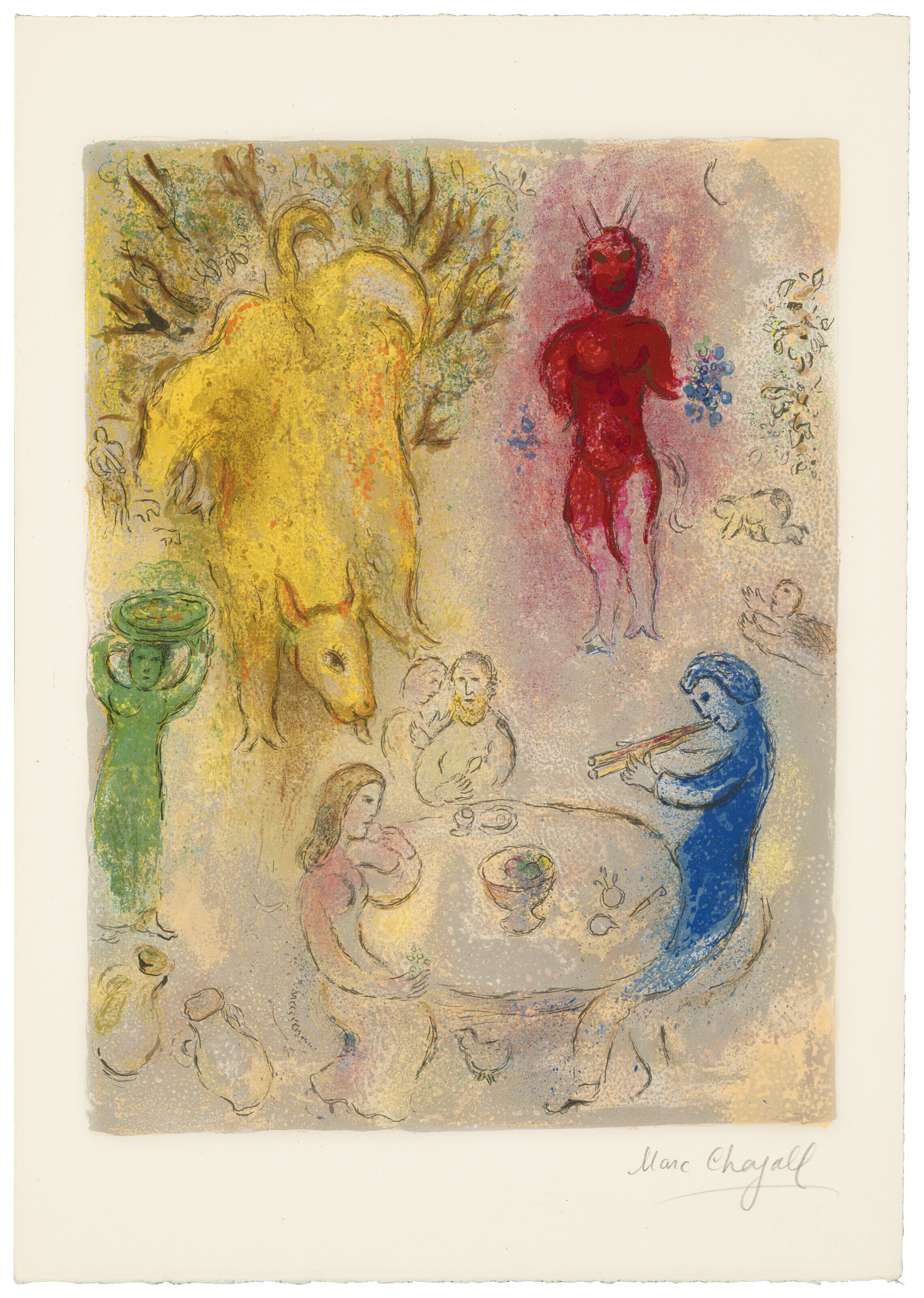 Marc Chagall — Дафнис и Хлоя, изображение 27