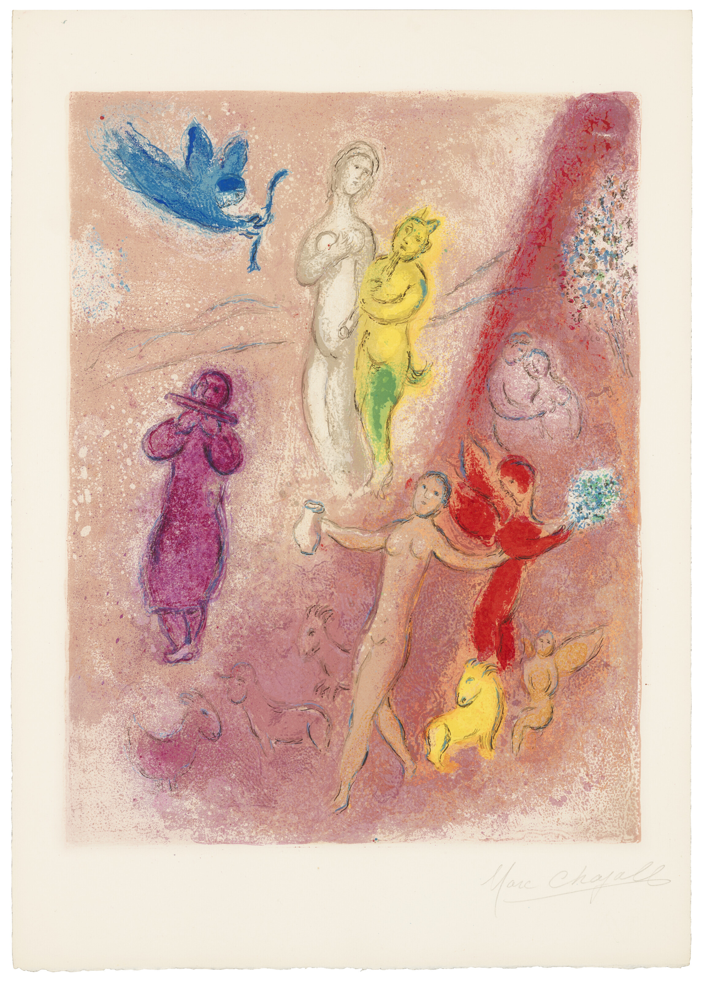 Marc Chagall — Дафнис и Хлоя, изображение 28