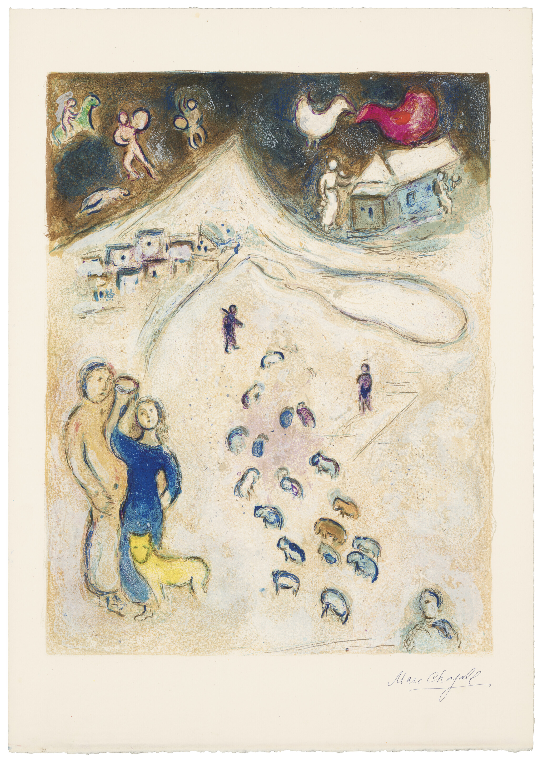 Marc Chagall — Дафнис и Хлоя, изображение 29