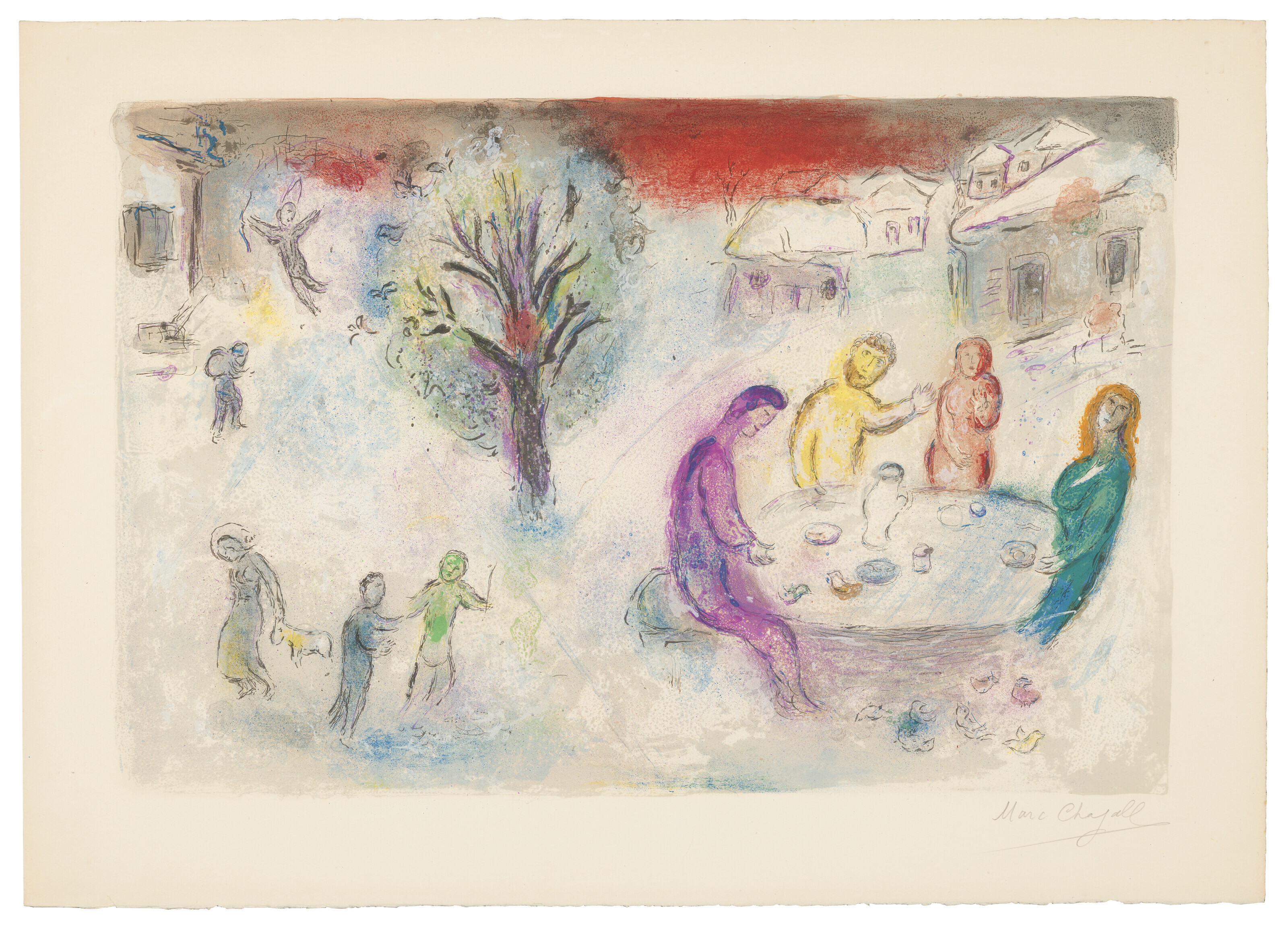Marc Chagall — Дафнис и Хлоя, изображение 30