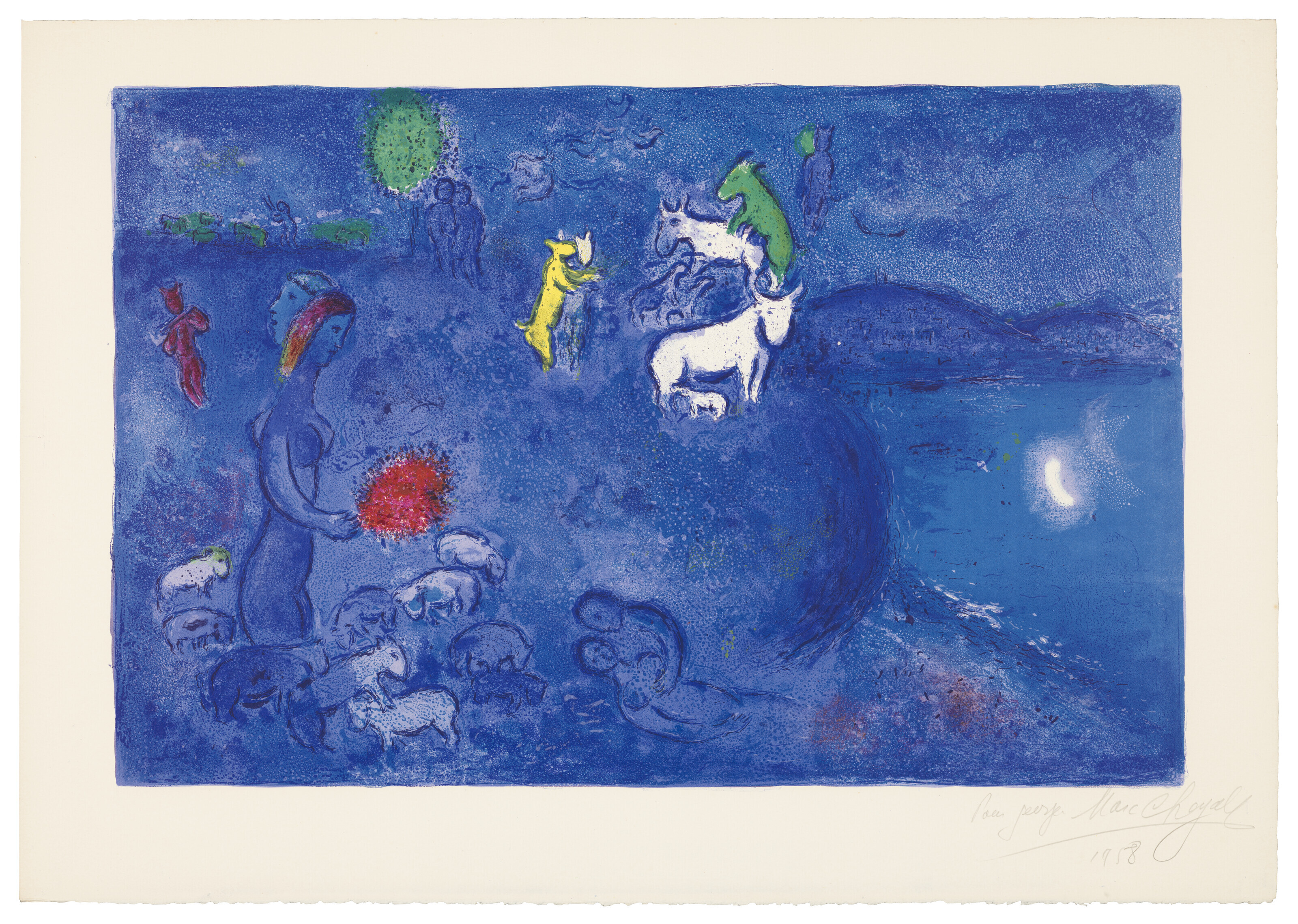 Marc Chagall — Дафнис и Хлоя, изображение 31