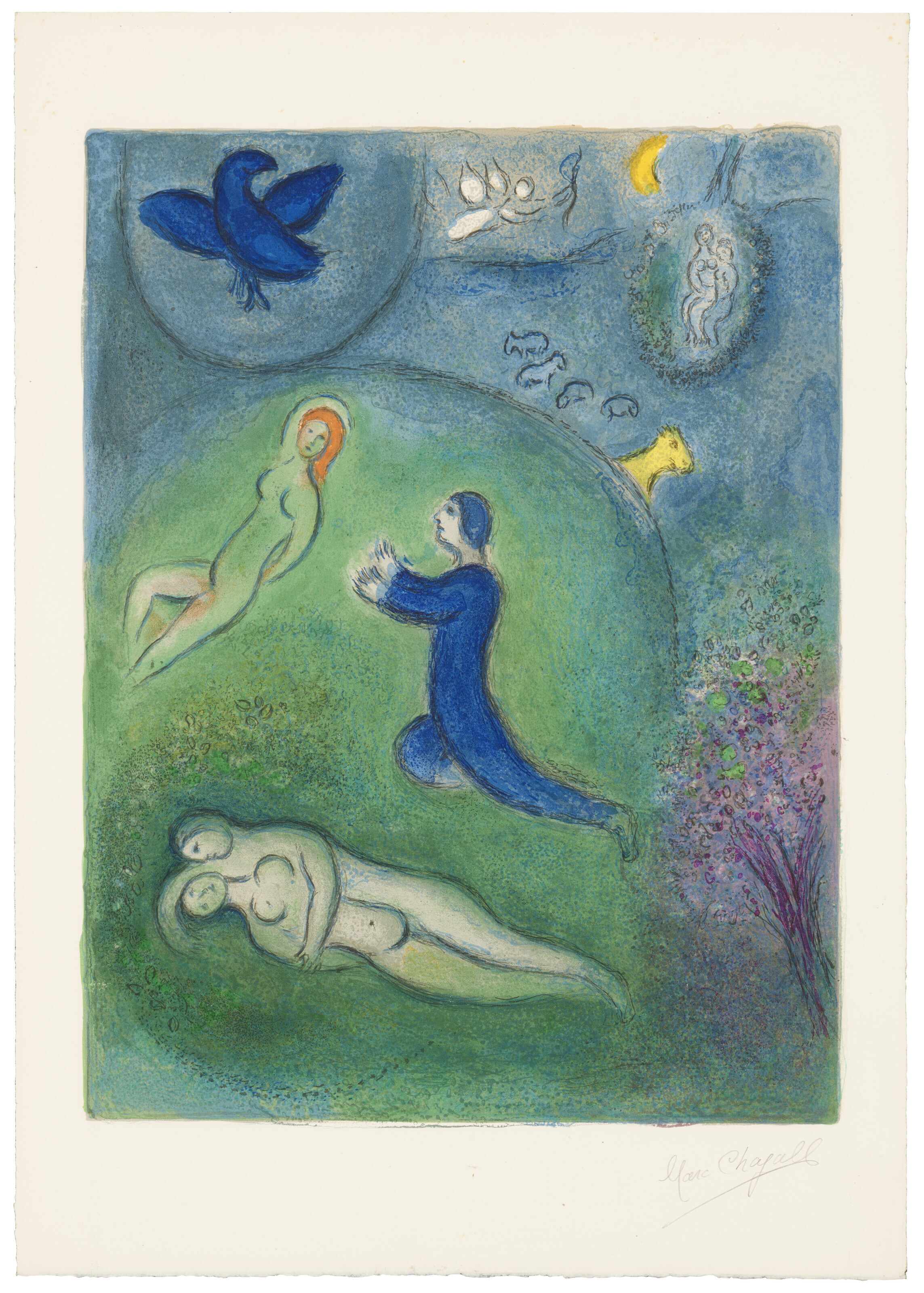 Marc Chagall — Дафнис и Хлоя, изображение 32
