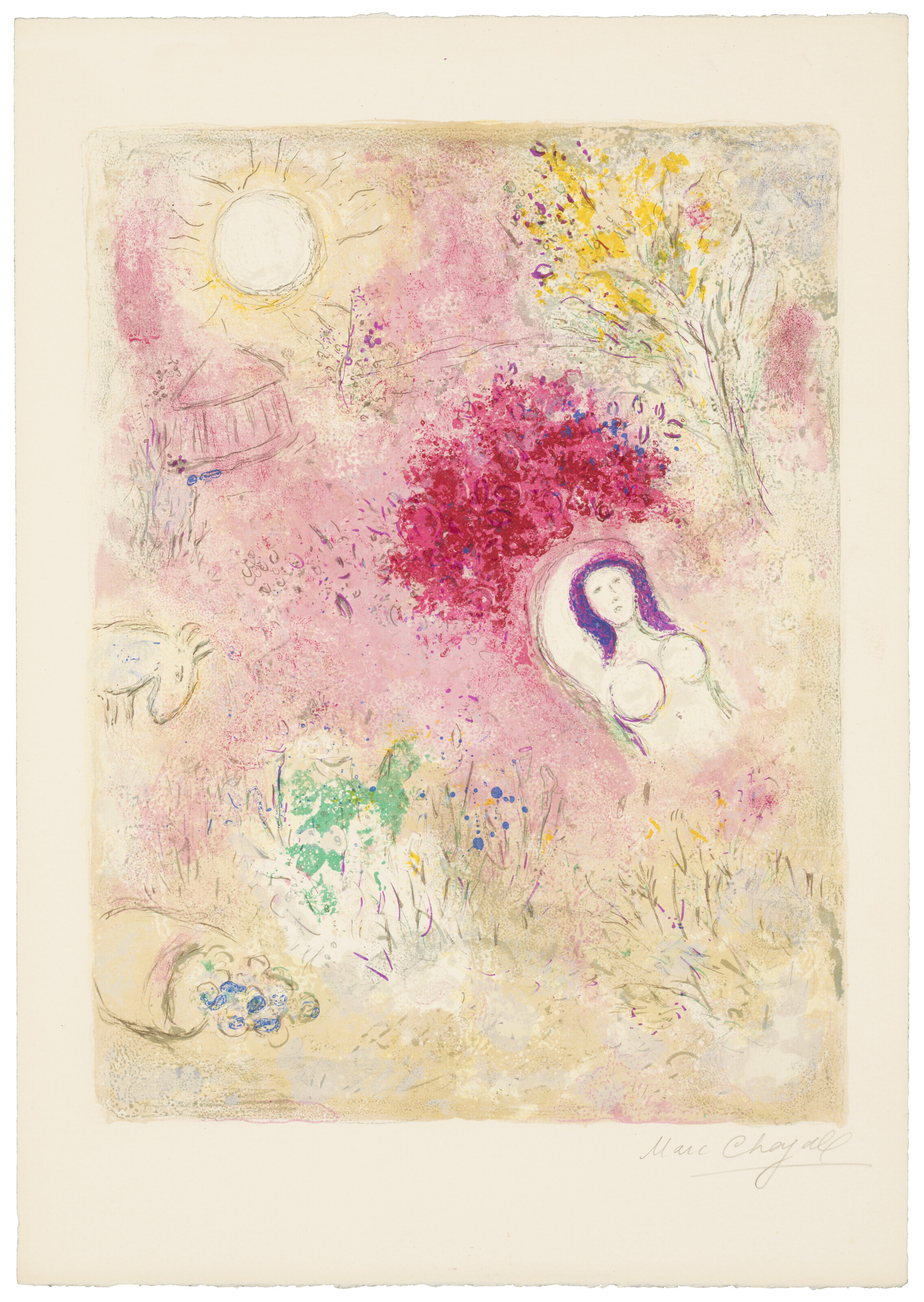 Marc Chagall — Дафнис и Хлоя, изображение 35