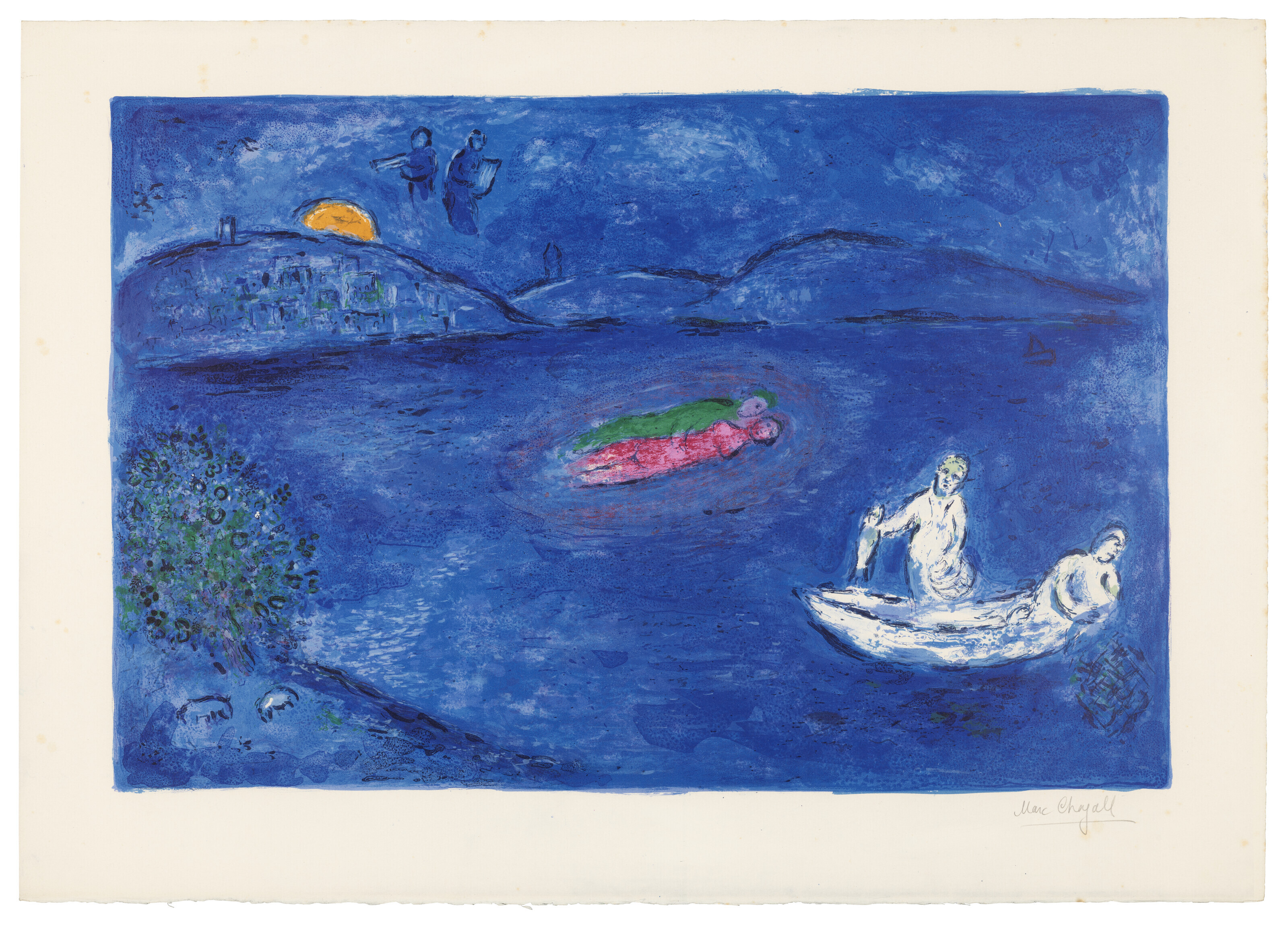 Marc Chagall — Дафнис и Хлоя, изображение 36