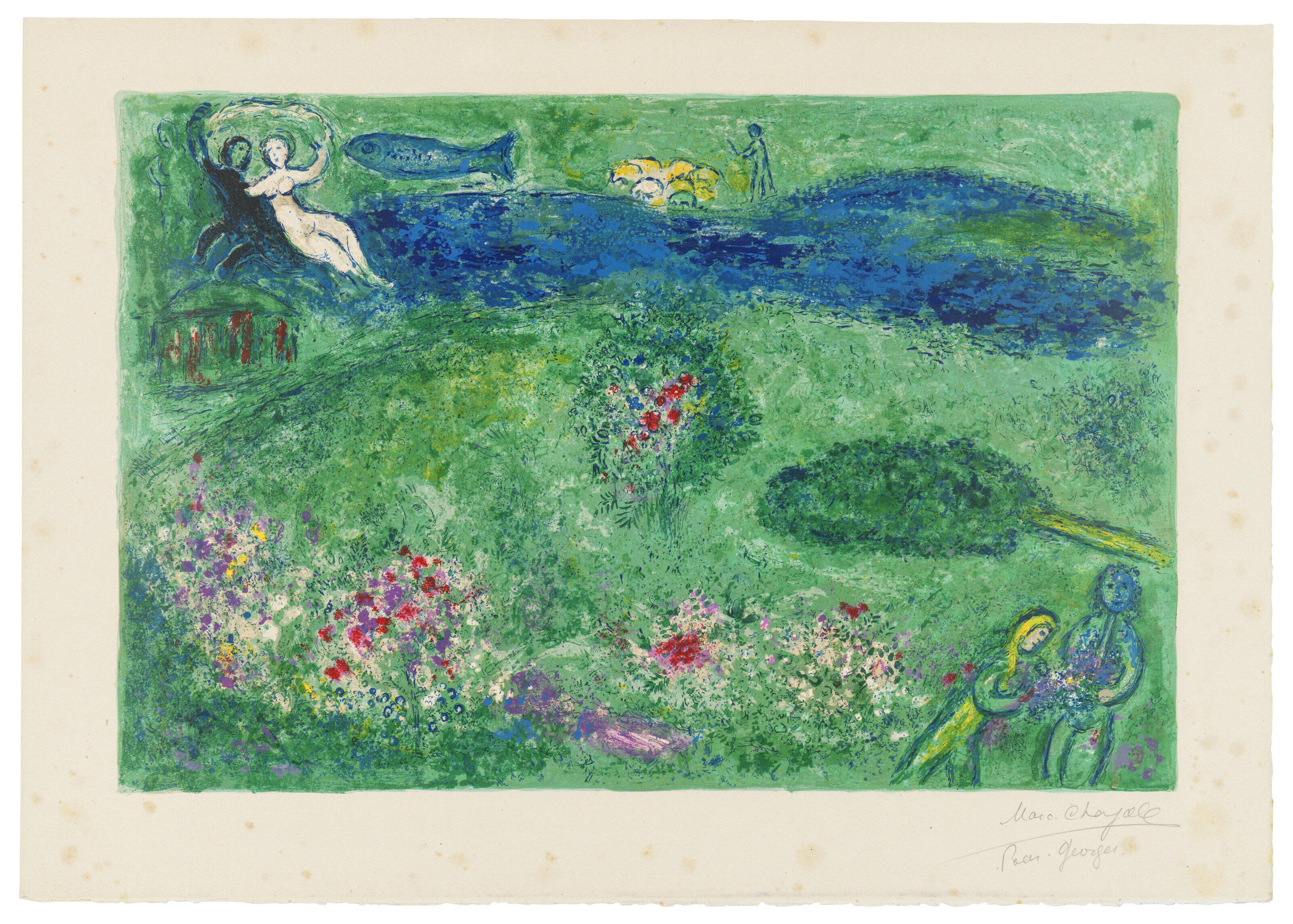 Marc Chagall — Дафнис и Хлоя, изображение 37