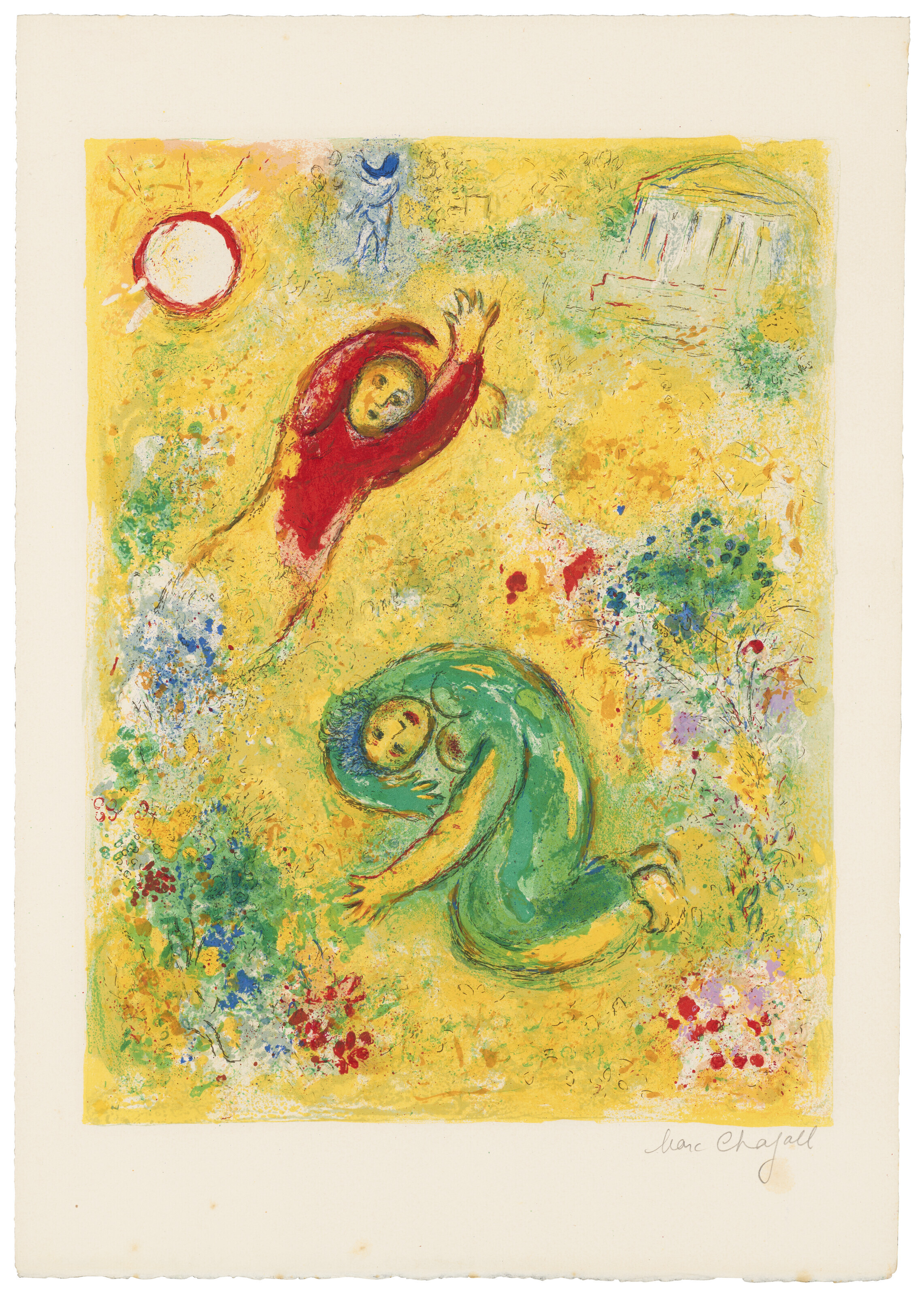 Marc Chagall — Дафнис и Хлоя, изображение 38