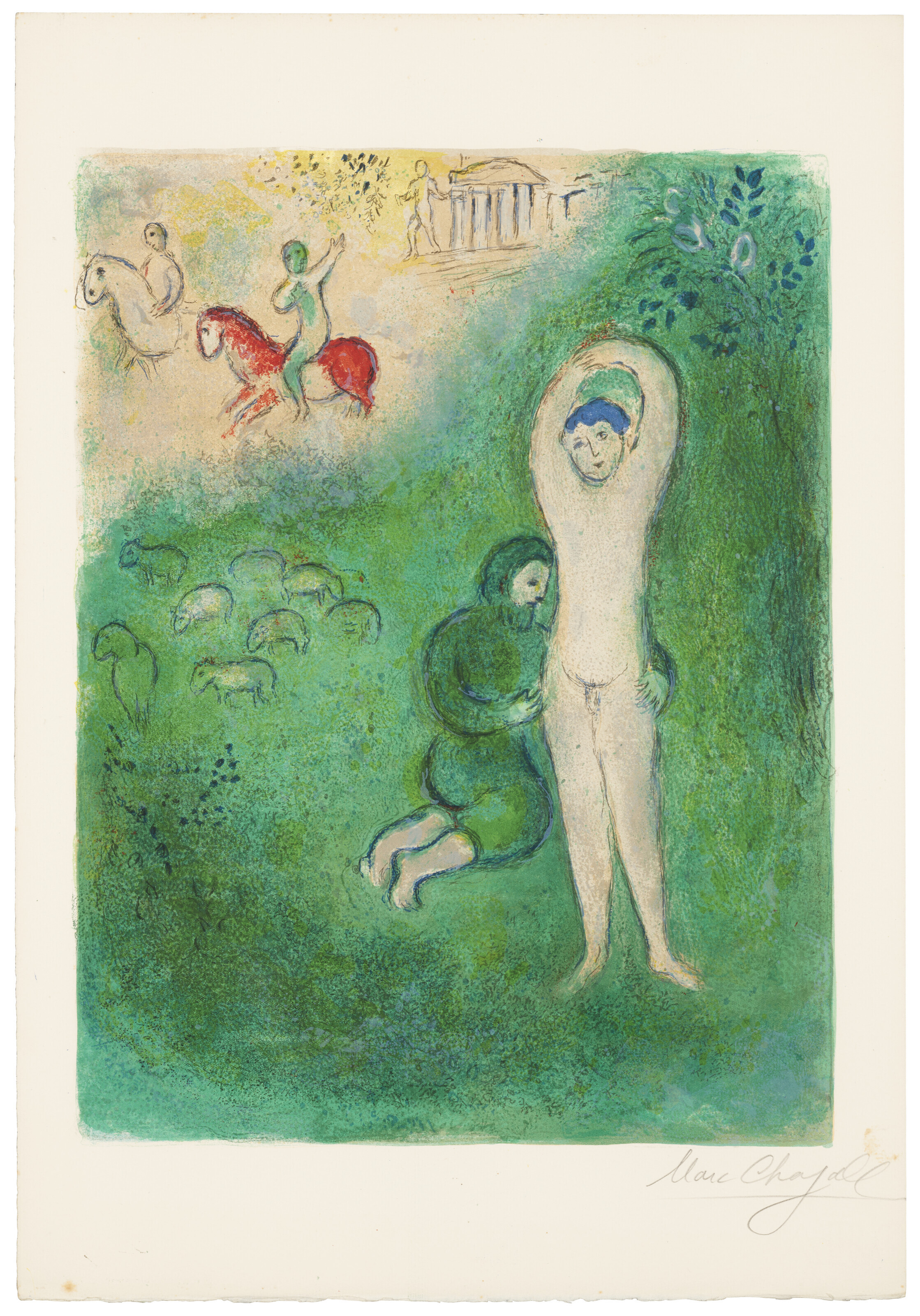 Marc Chagall — Дафнис и Хлоя, изображение 39