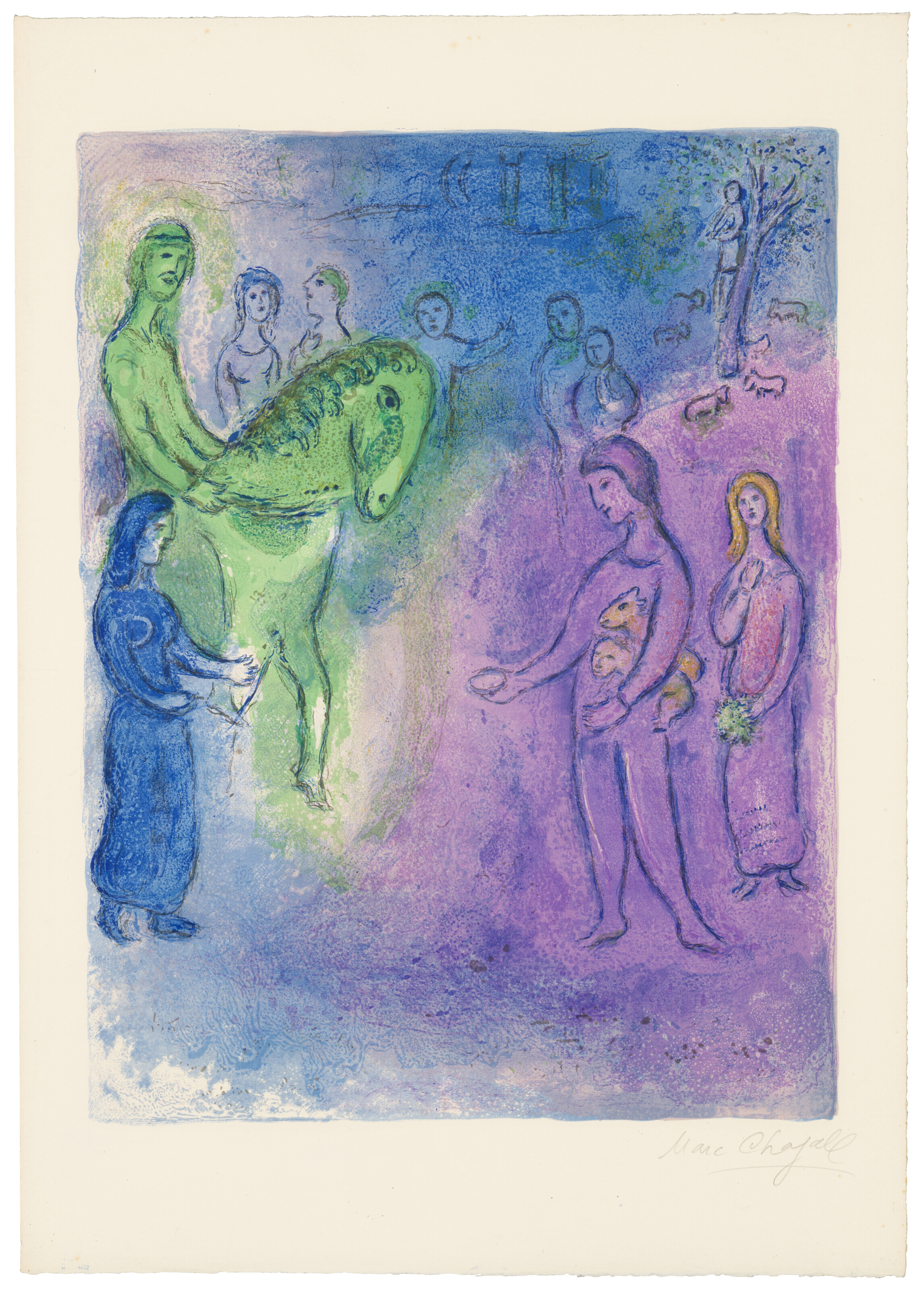 Marc Chagall — Дафнис и Хлоя, изображение 40