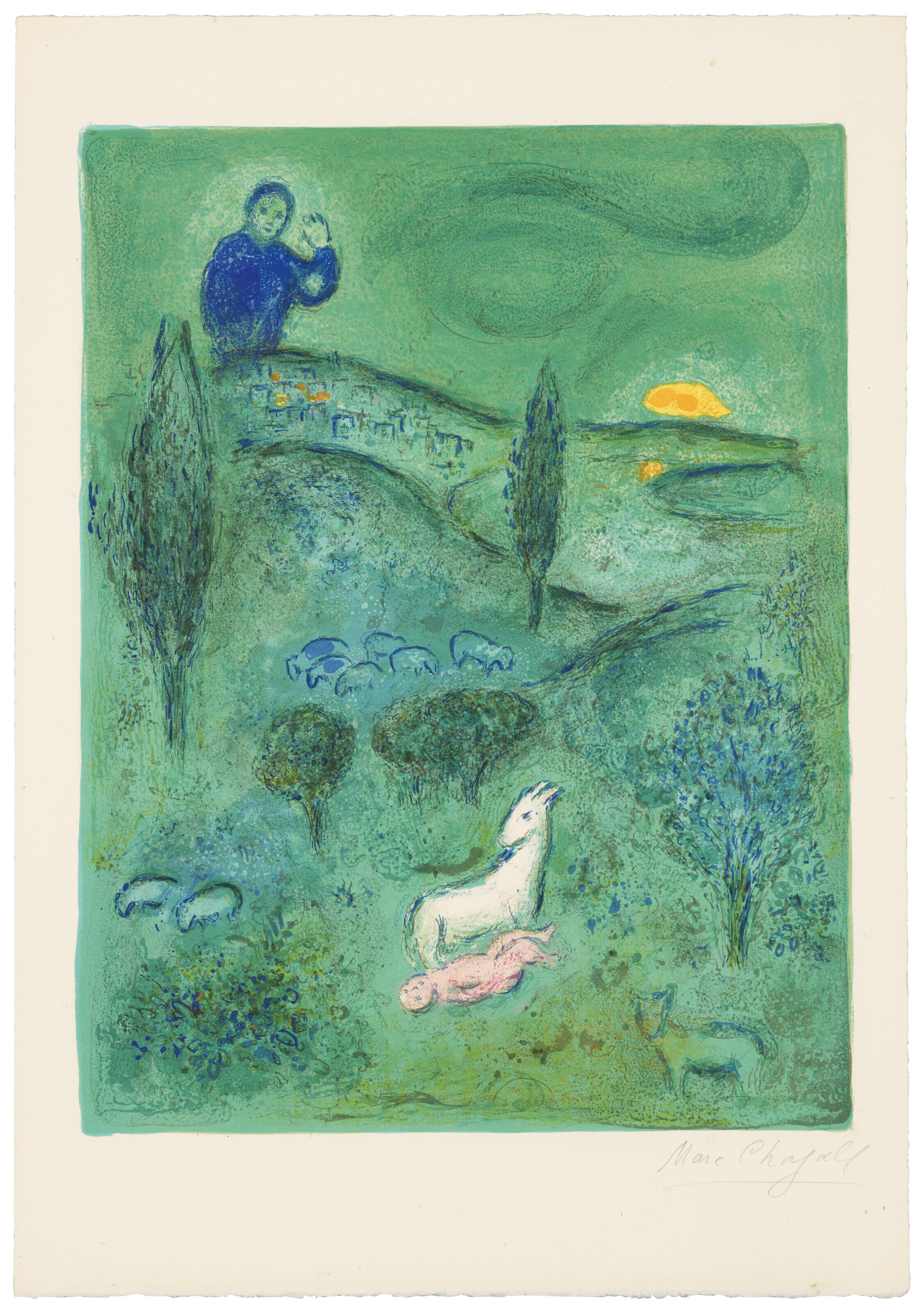 Marc Chagall — Дафнис и Хлоя, изображение 5