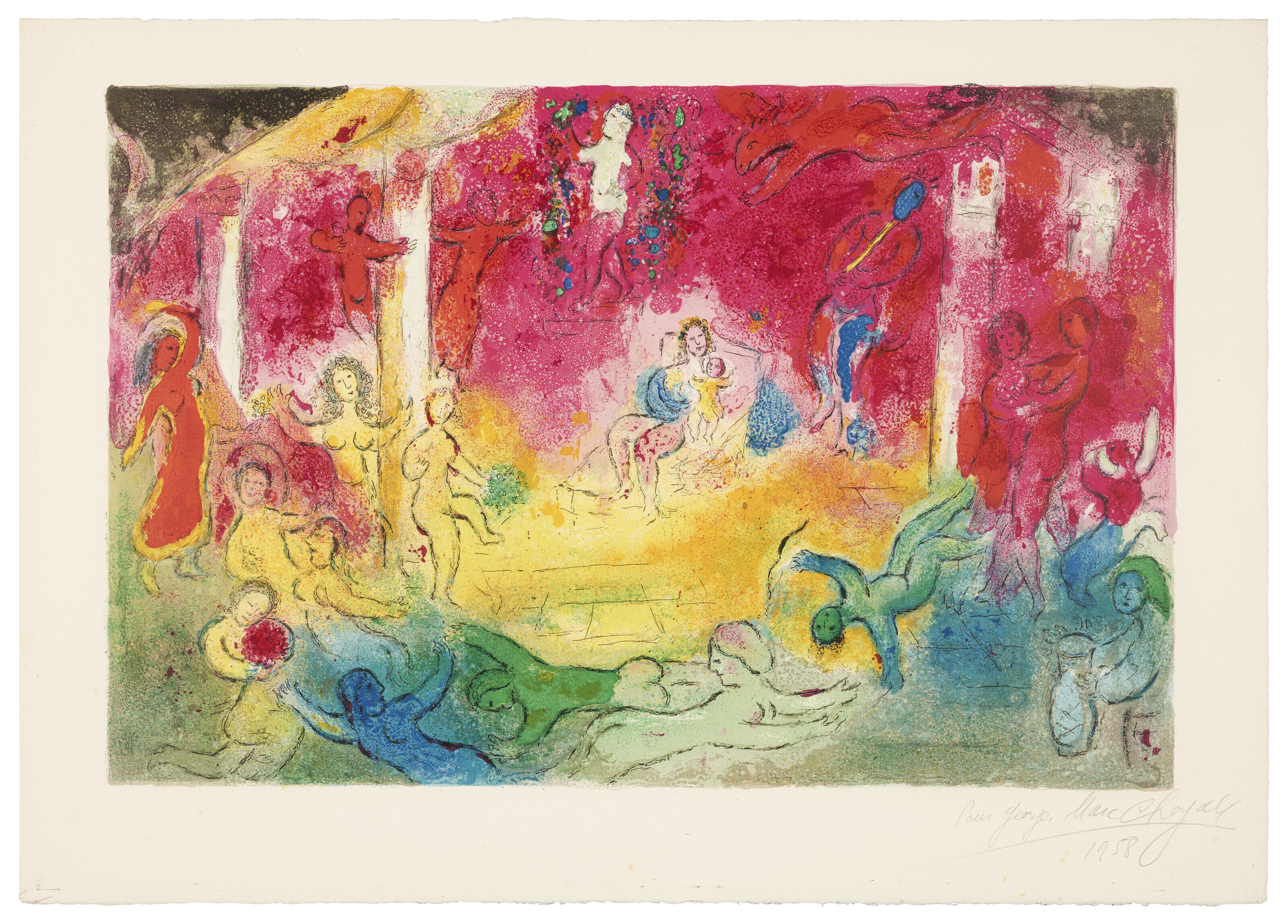 Marc Chagall — Дафнис и Хлоя, изображение 42