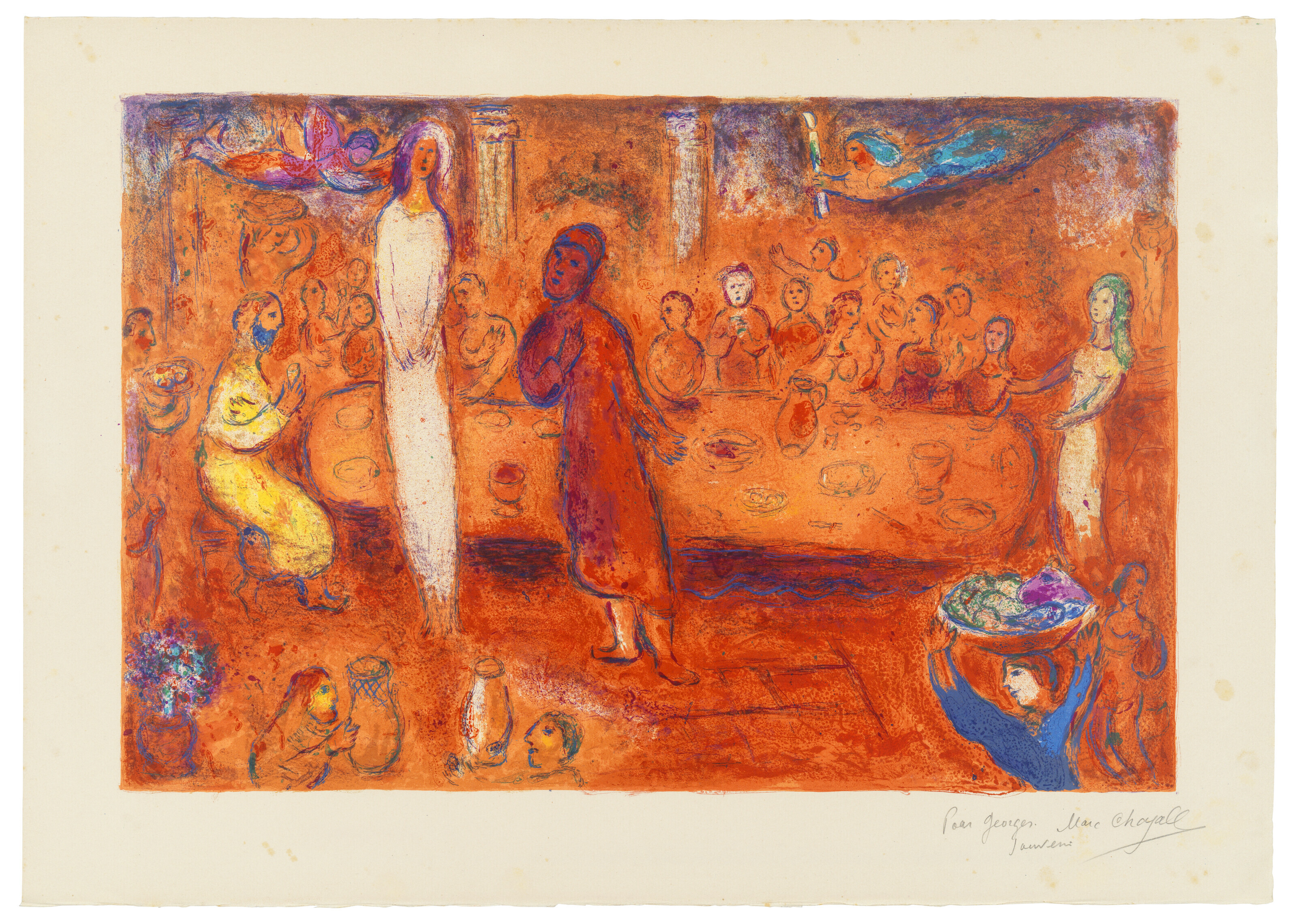 Marc Chagall — Дафнис и Хлоя, изображение 43