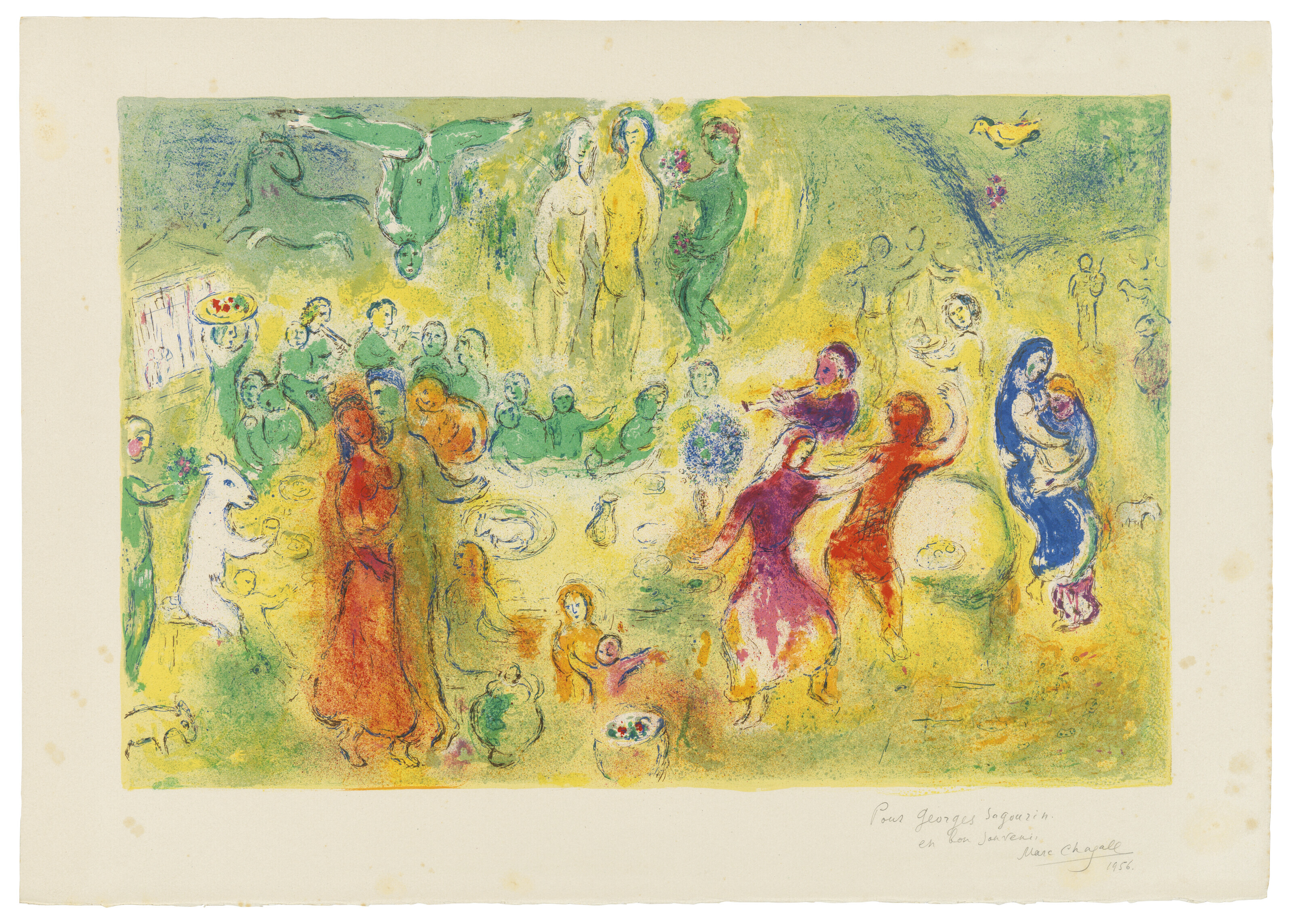 Marc Chagall — Дафнис и Хлоя, изображение 44