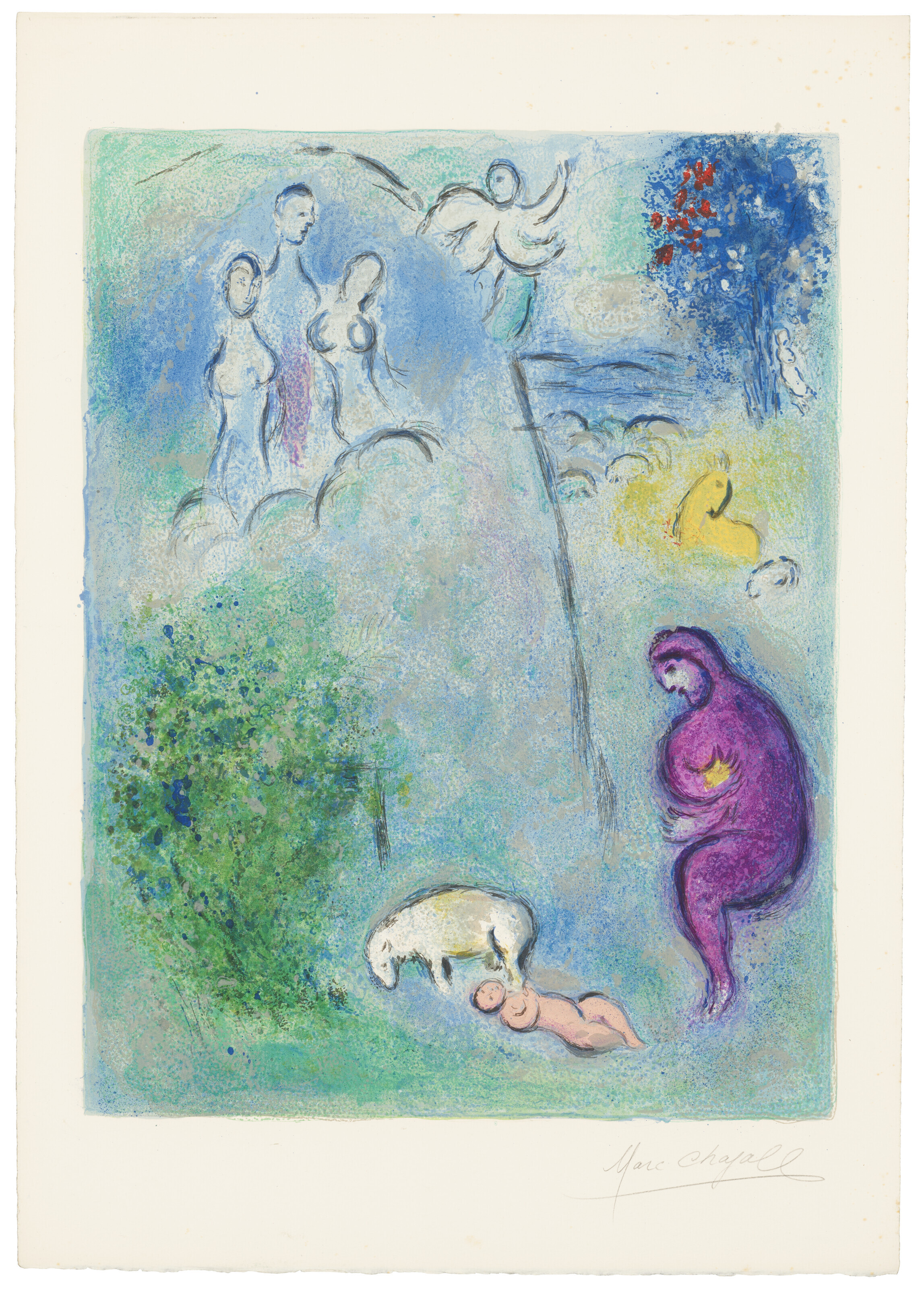 Marc Chagall — Дафнис и Хлоя, изображение 6