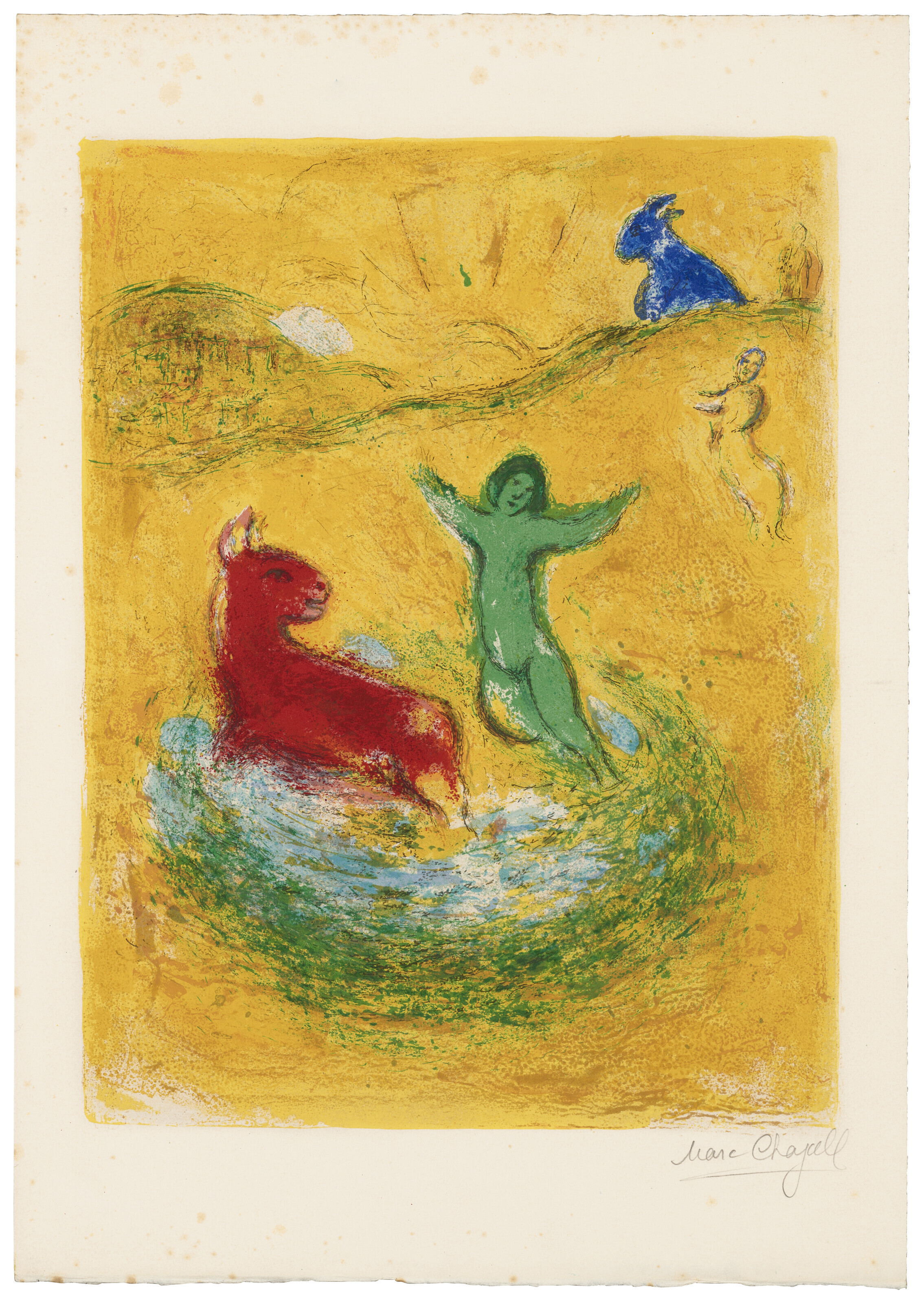 Marc Chagall — Дафнис и Хлоя, изображение 8