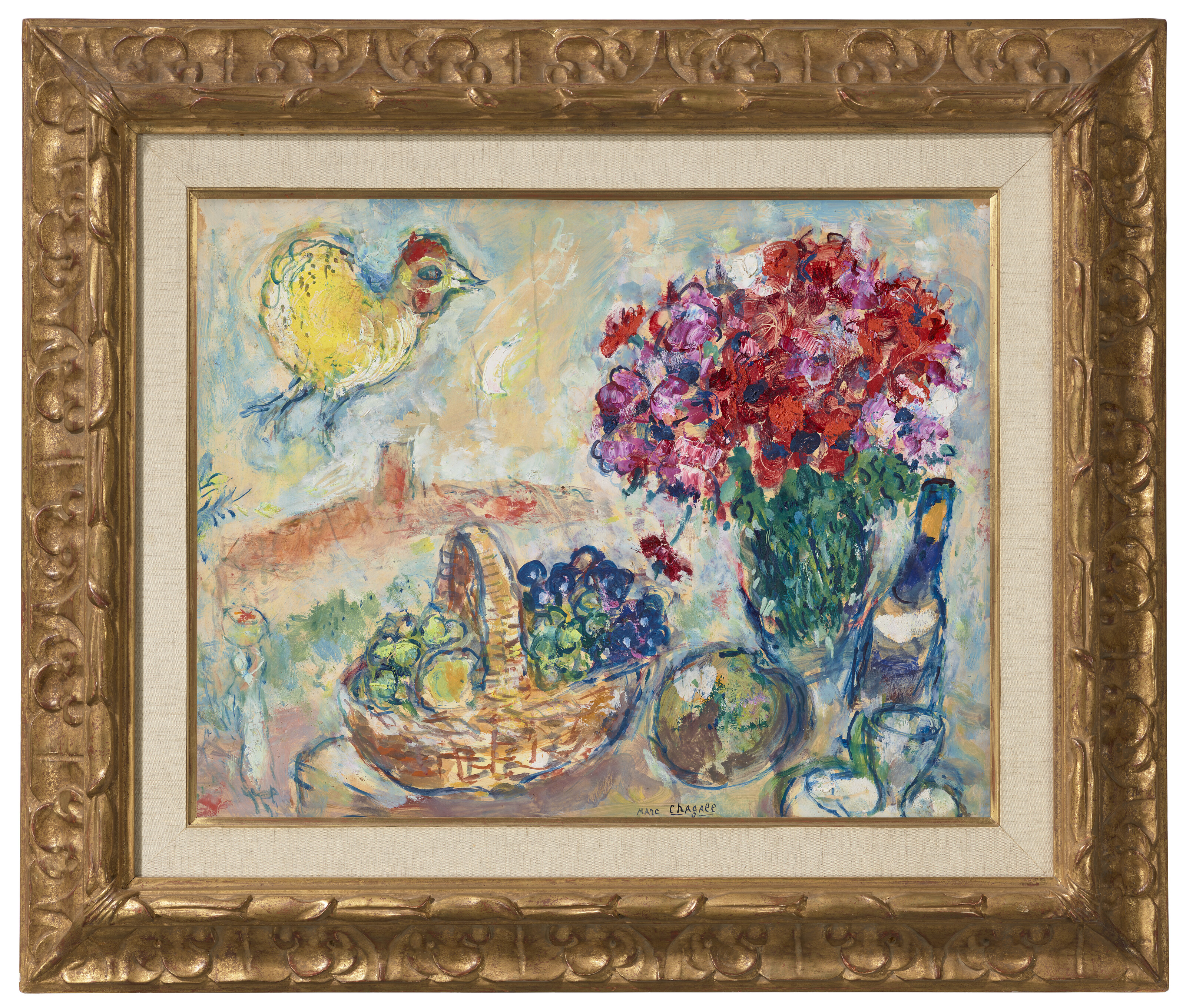 Marc Chagall — Смерть и цветы природы в Сен-Поль-де-Вансе, изображение 2