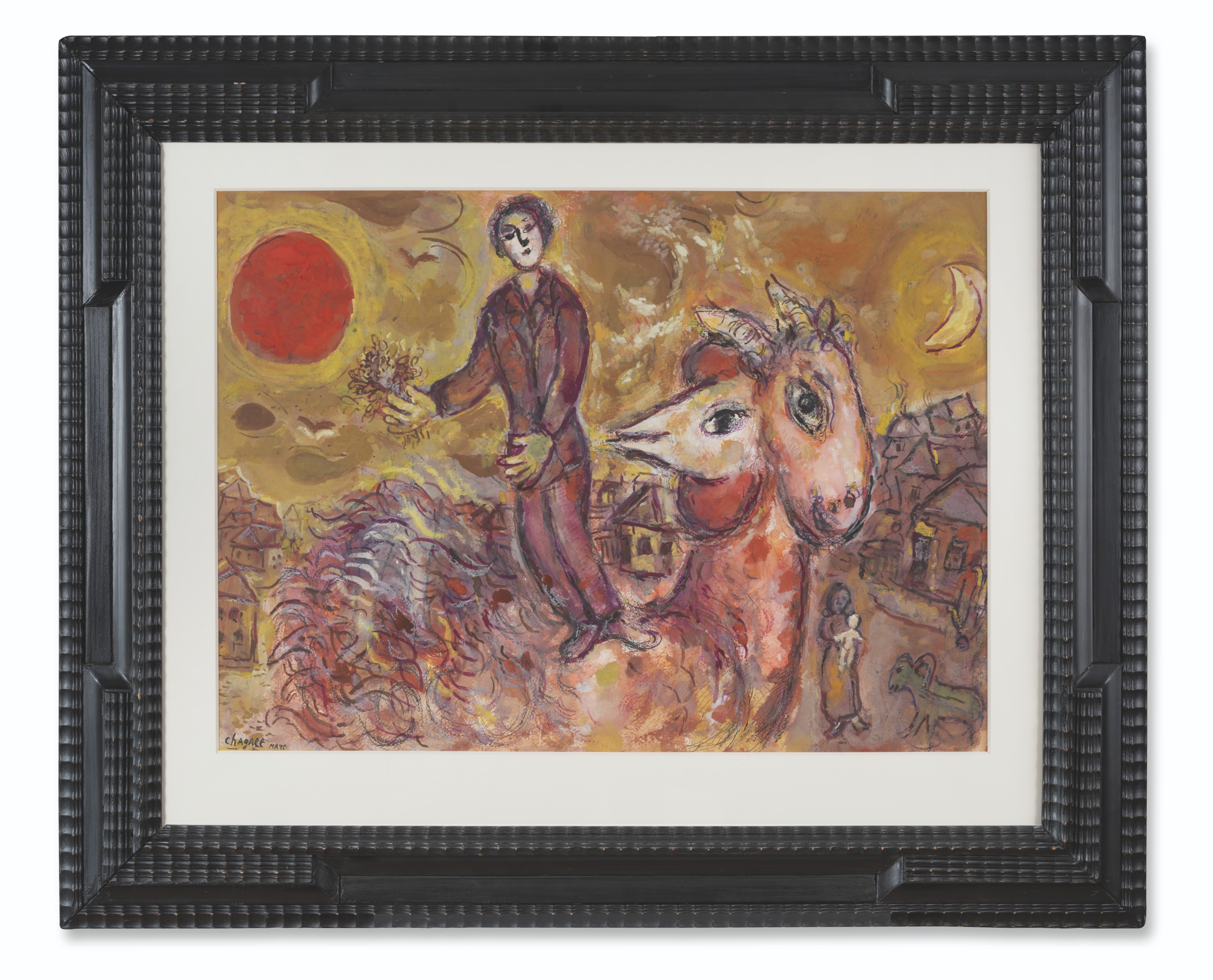 Marc Chagall — Солярий и кухня с двойным профилем в качестве сувенира из деревни, изображение 2