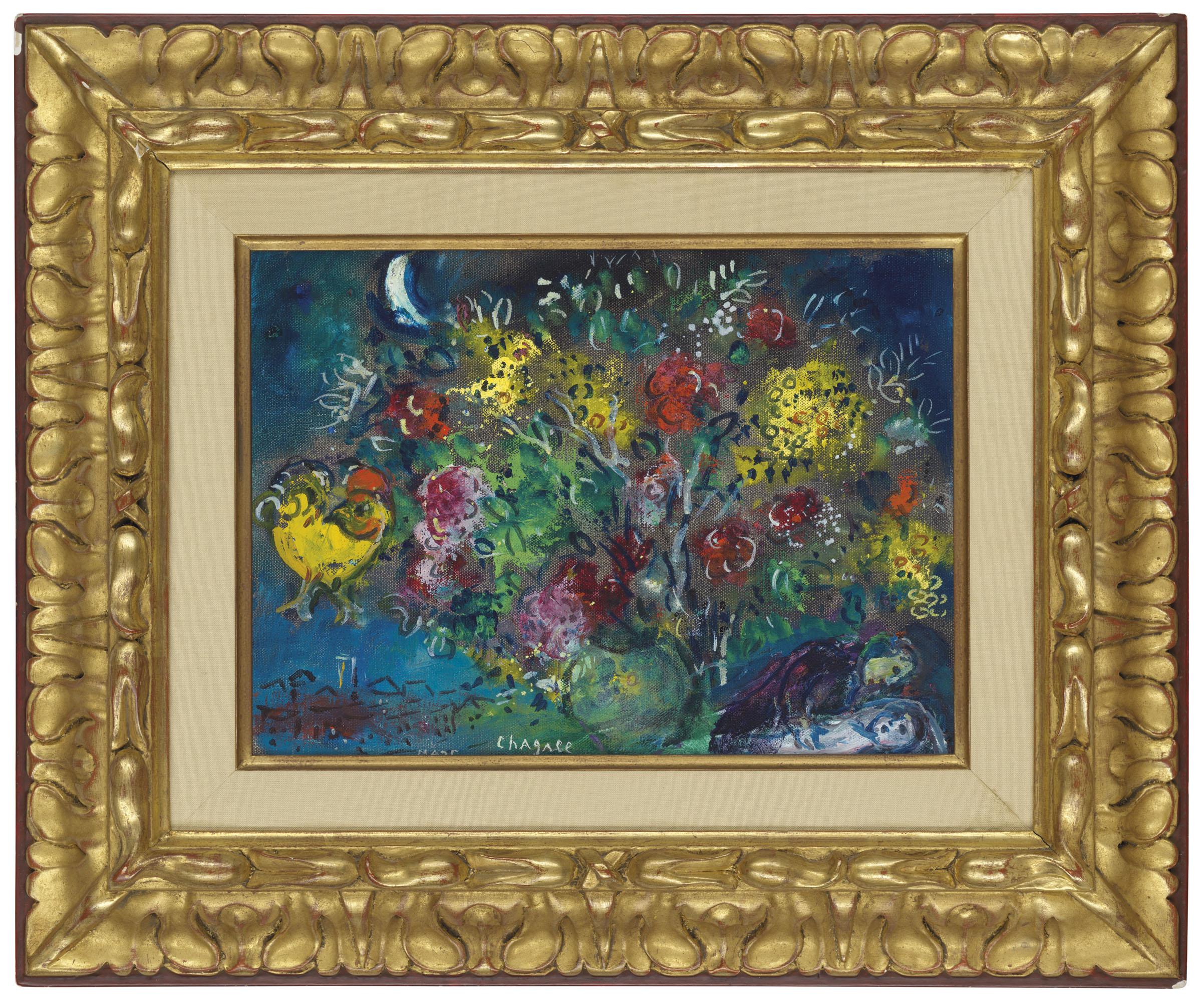 Marc Chagall — Букет желтых коков, изображение 2