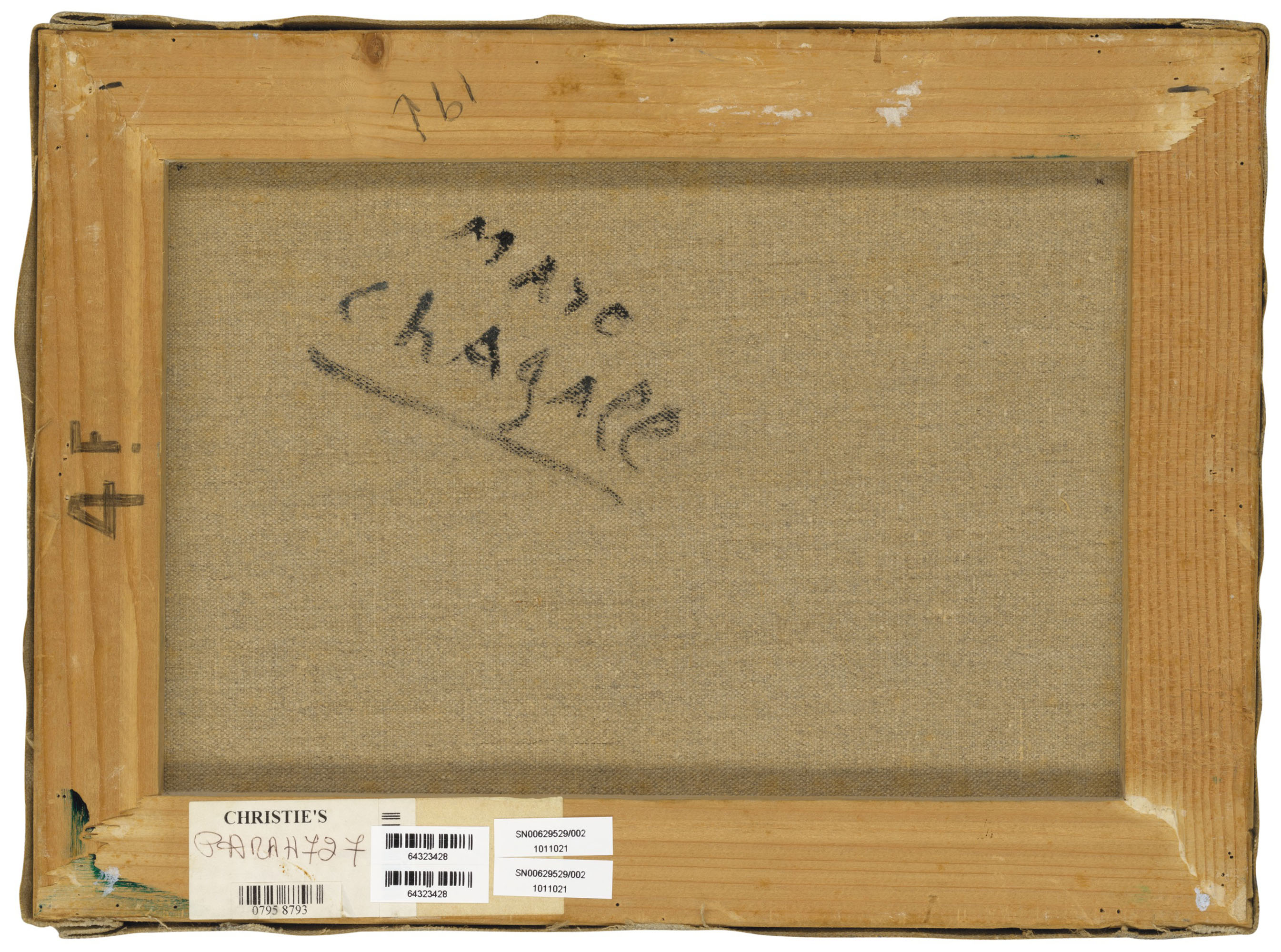 Marc Chagall — Букет желтых коков, изображение 3
