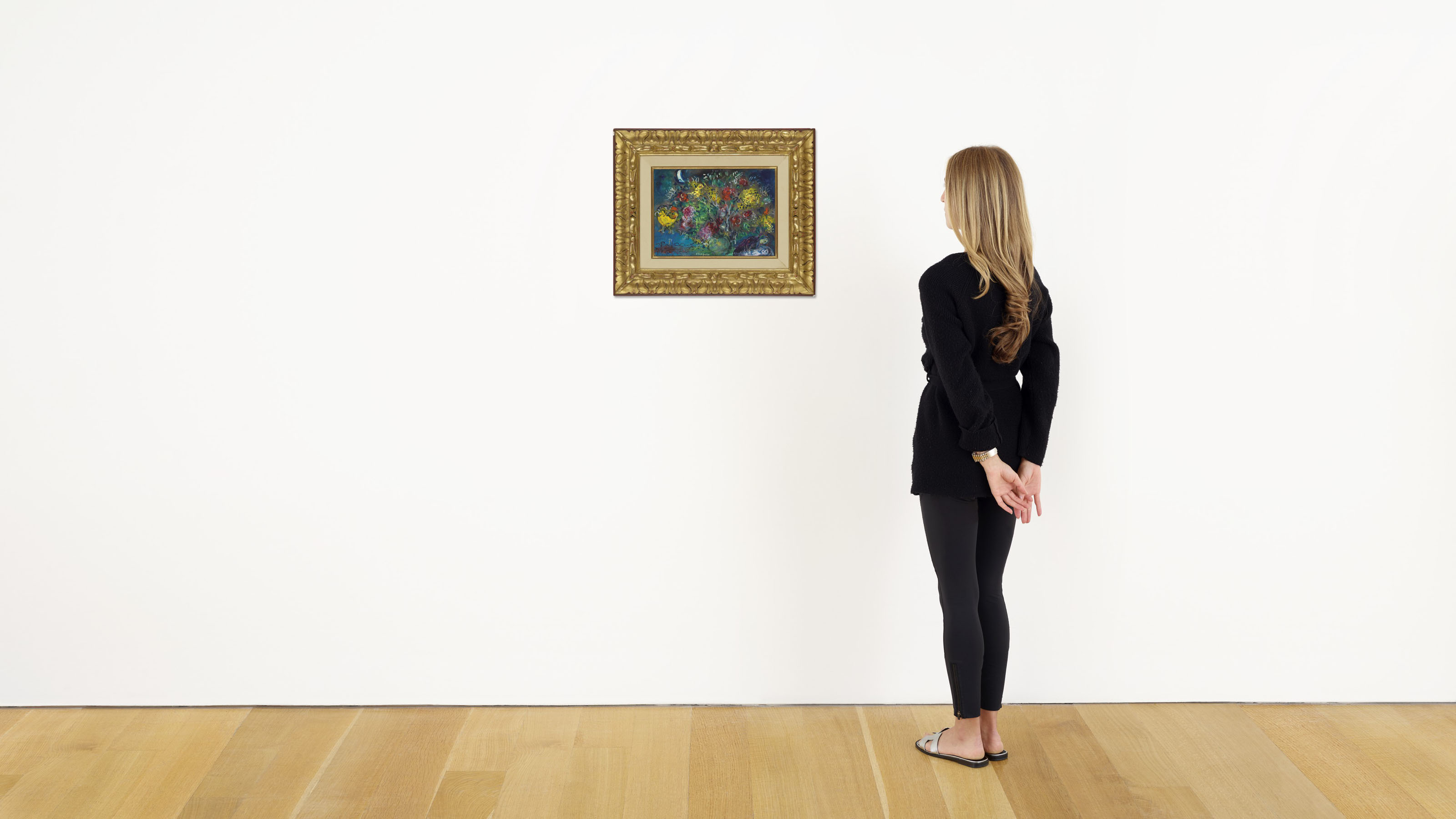 Marc Chagall — Букет желтых коков, изображение 5