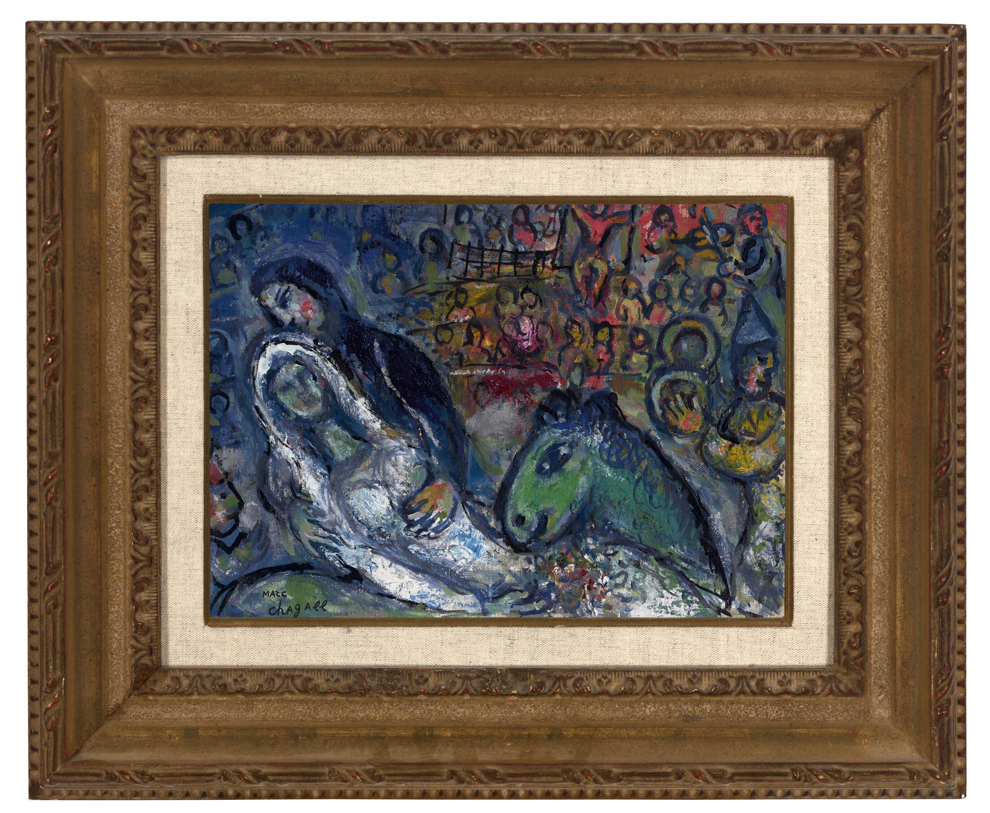 Marc Chagall — Мари в цирке, изображение 2