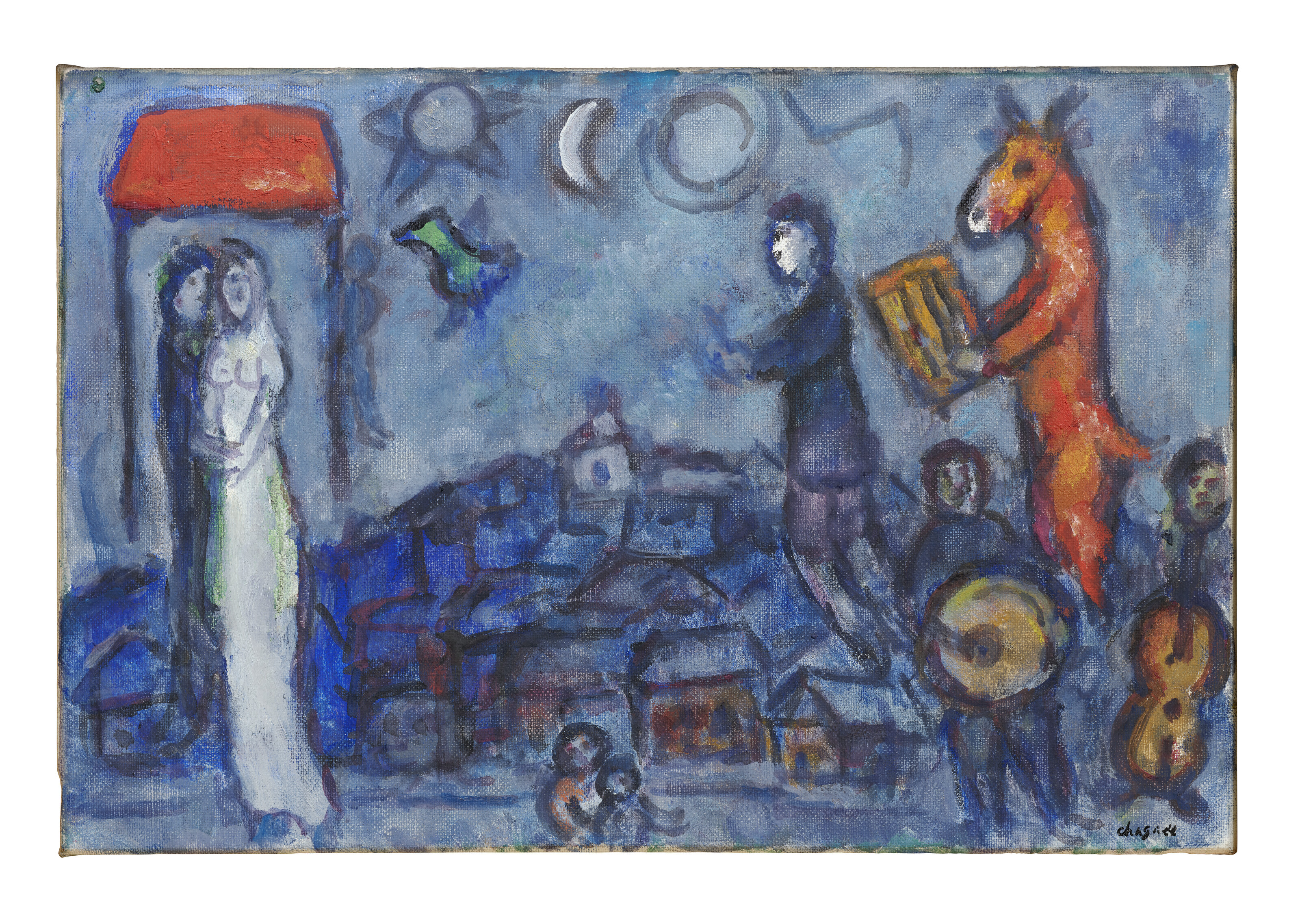 Marc Chagall — Я музыкант и марионетка, изображение 2