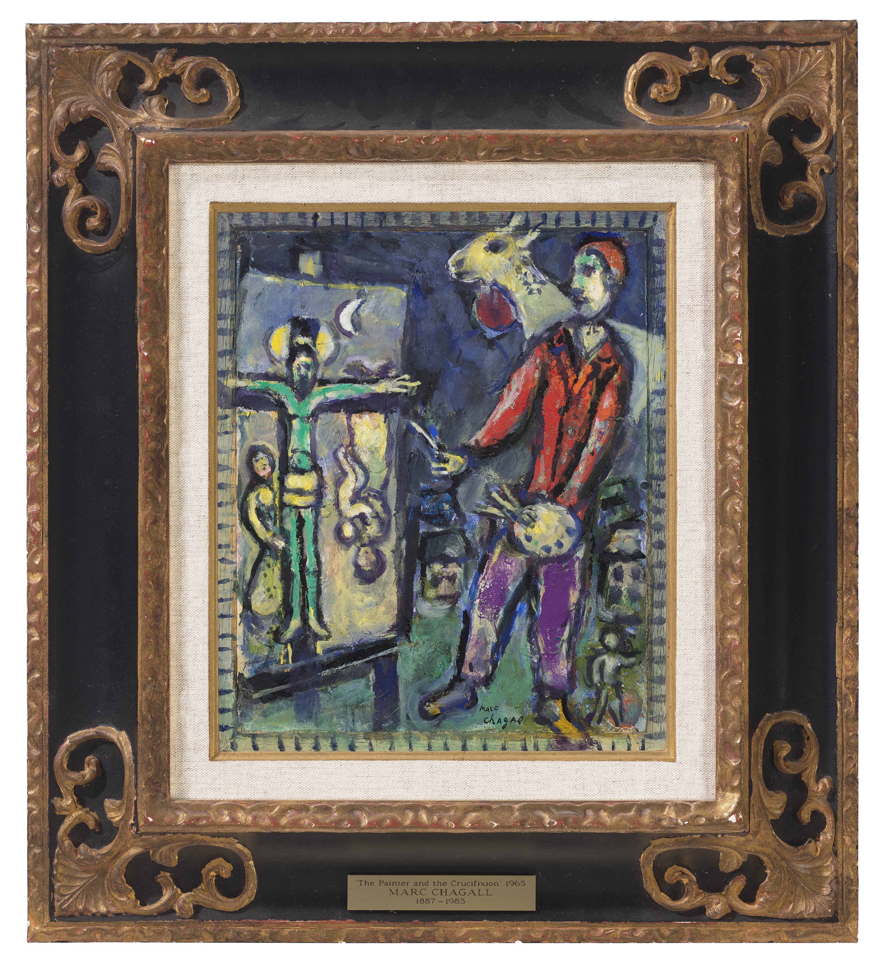 Marc Chagall — Смерть и распятие, изображение 2