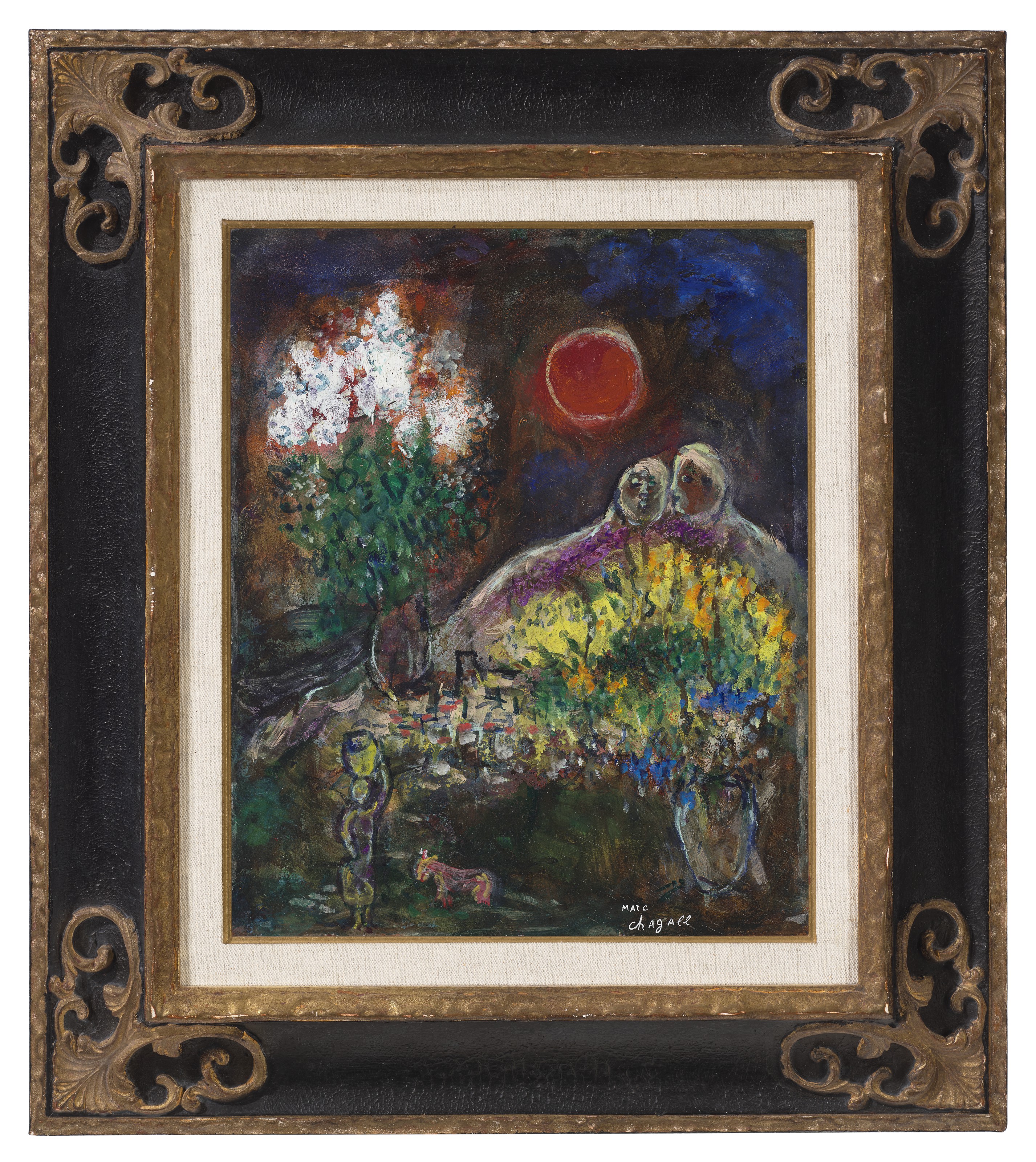 Marc Chagall — Этюд для "Любовницы Сен-Жанне", изображение 2