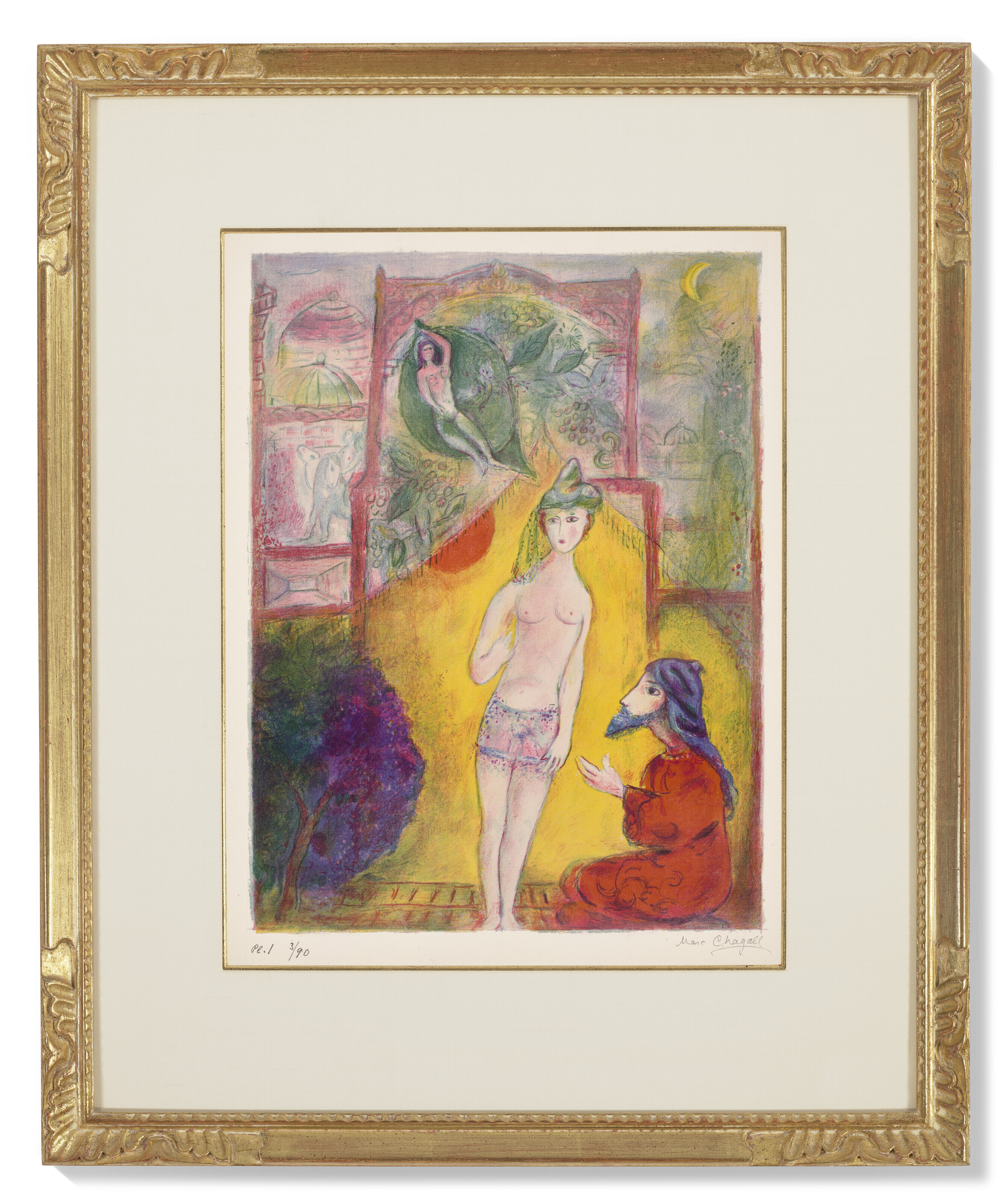 Marc Chagall — Четыре сказки из "Тысячи и одной ночи", изображение 14