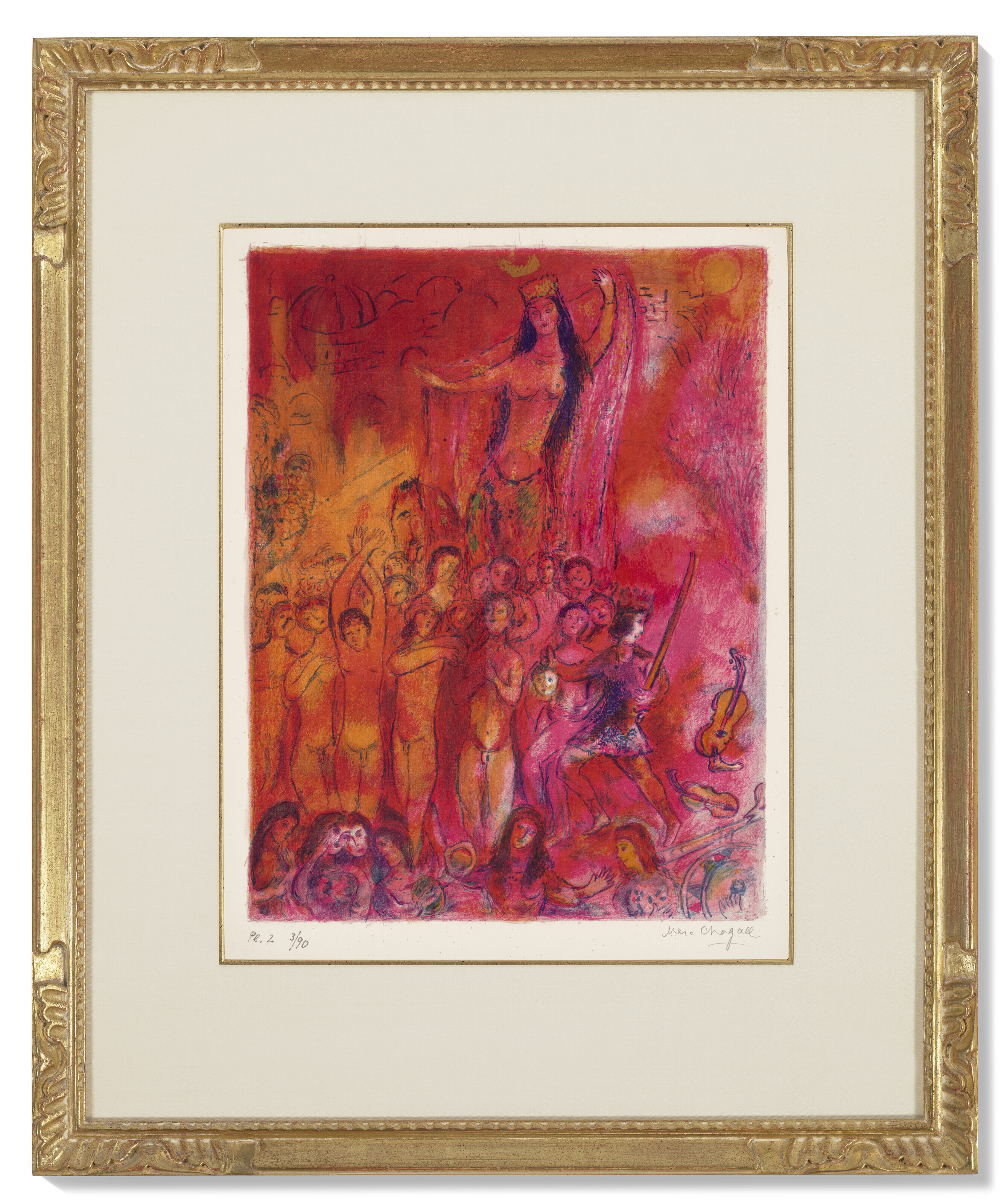 Marc Chagall — Четыре сказки из "Тысячи и одной ночи", изображение 15