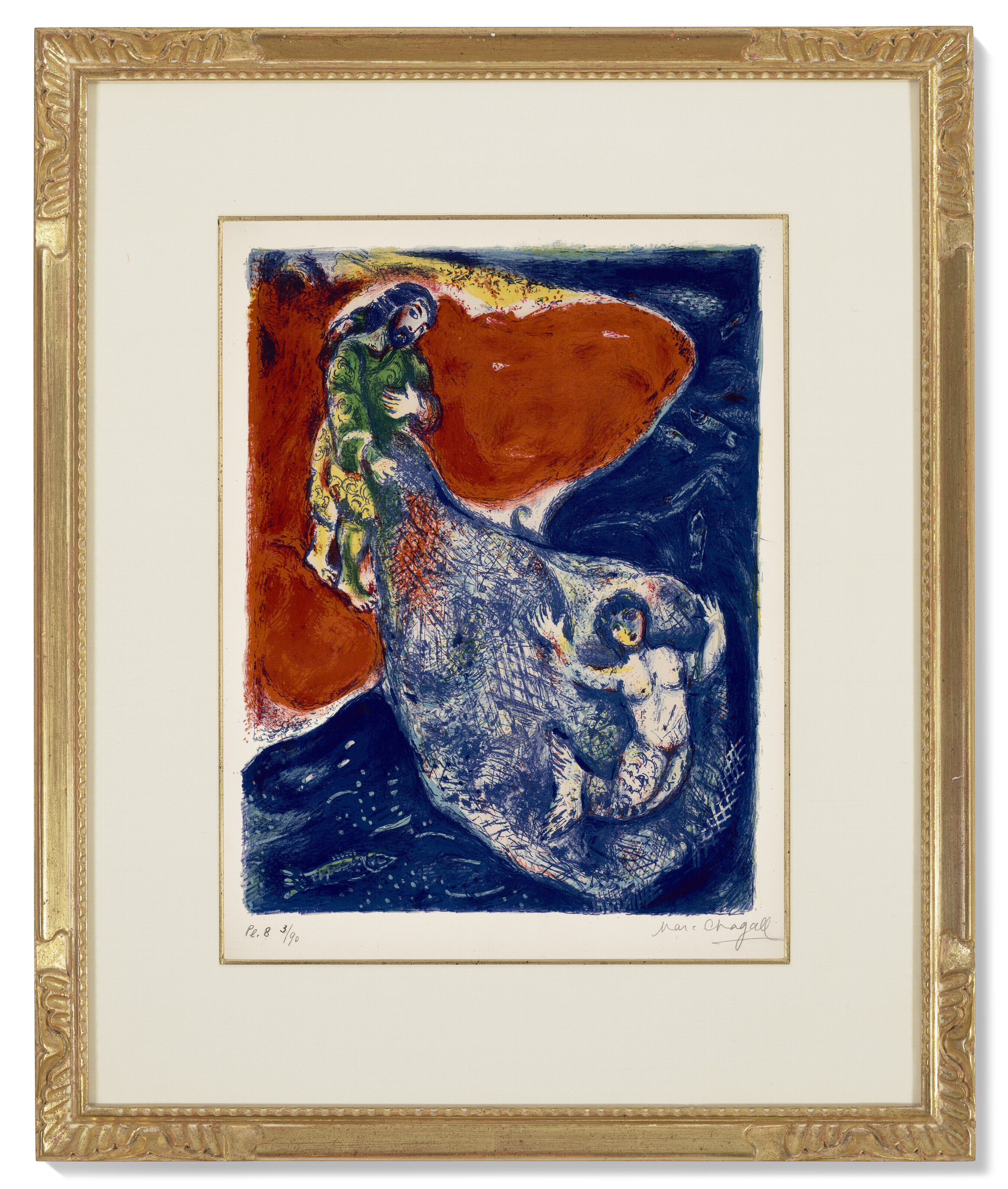Marc Chagall — Четыре сказки из "Тысячи и одной ночи", изображение 21