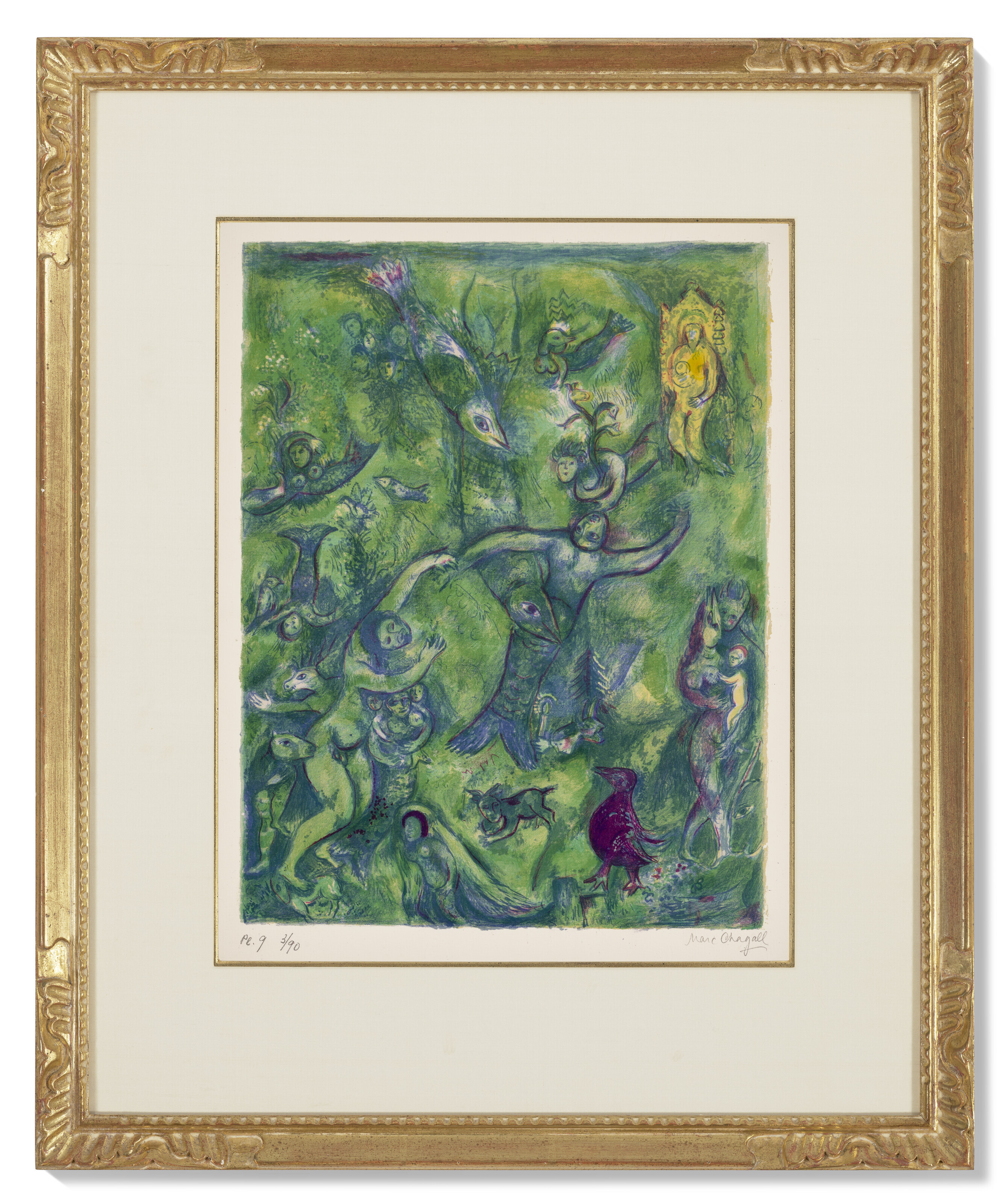 Marc Chagall — Четыре сказки из "Тысячи и одной ночи", изображение 22