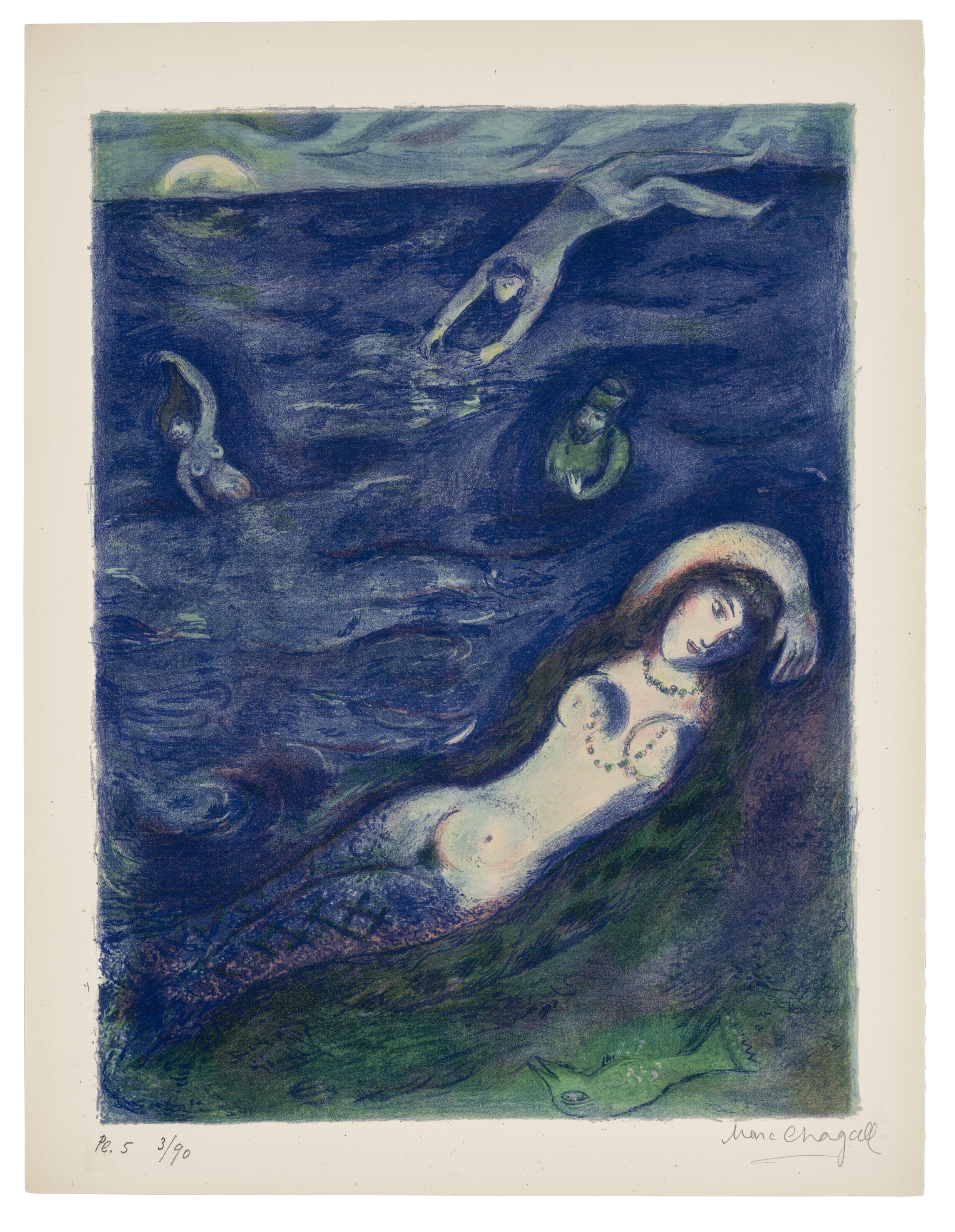 Marc Chagall — Четыре сказки из "Тысячи и одной ночи", изображение 6
