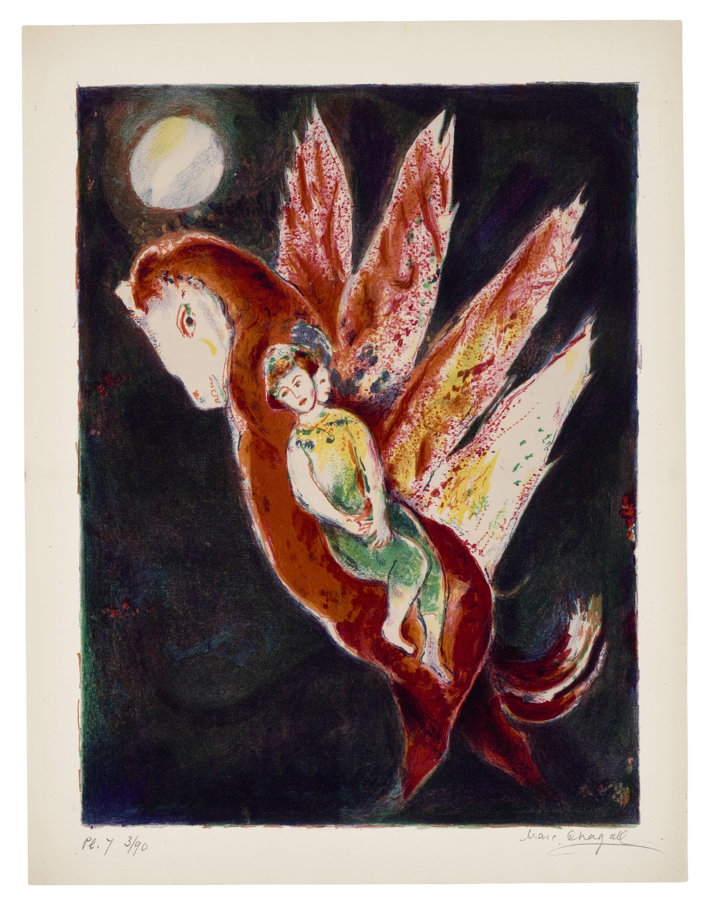 Marc Chagall — Четыре сказки из "Тысячи и одной ночи", изображение 8