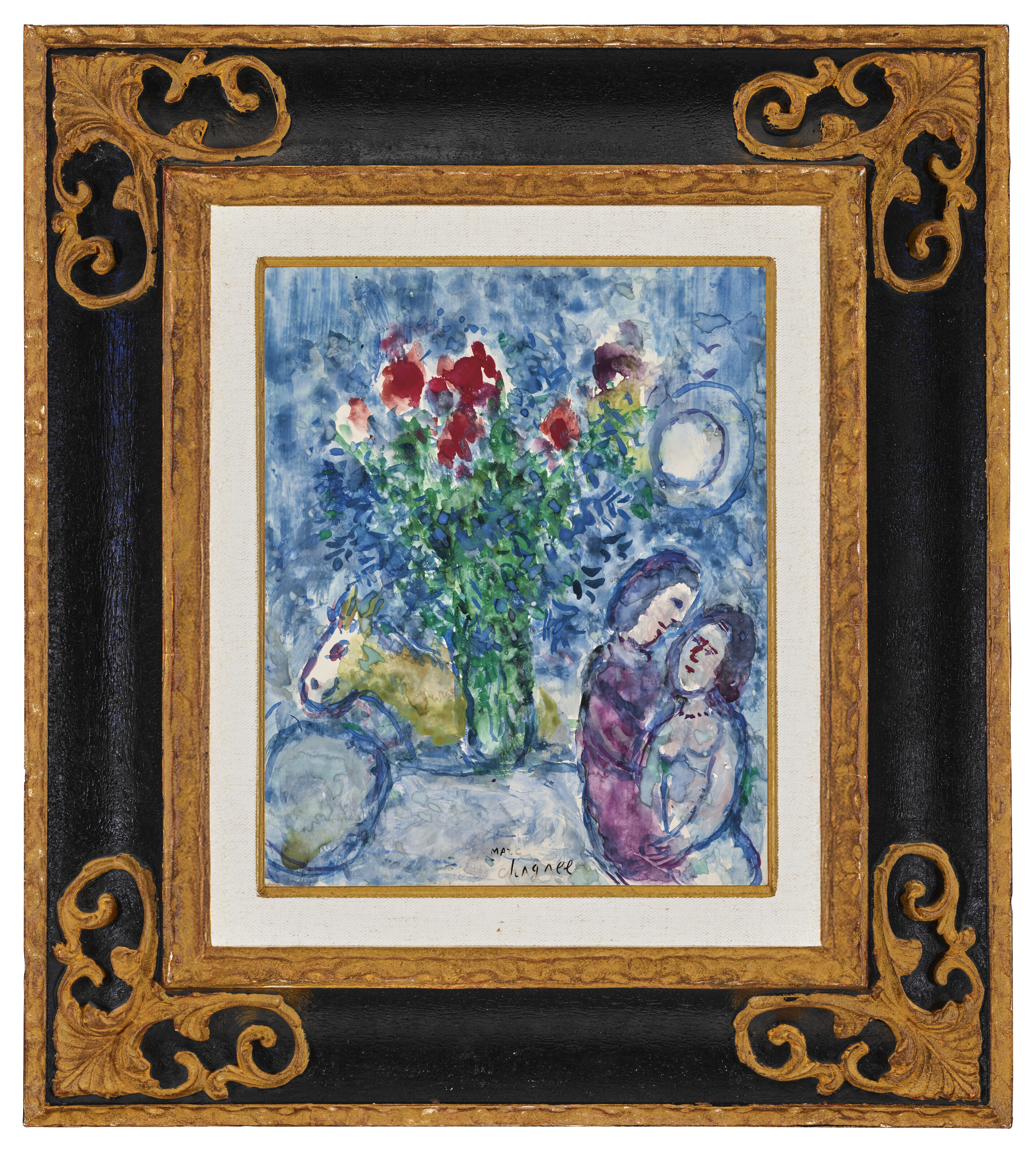 Marc Chagall — Букет с желтизной, изображение 3