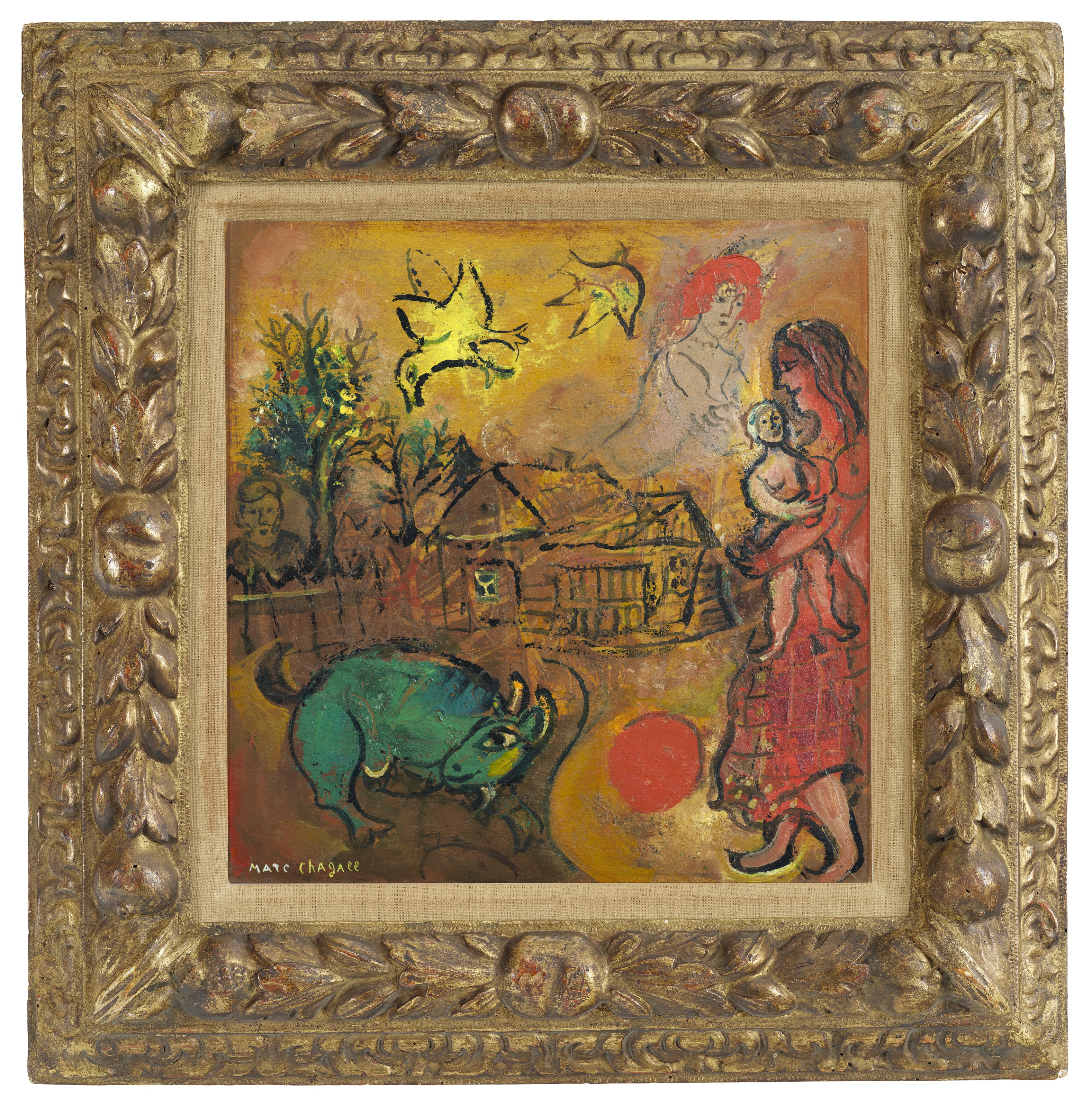 Marc Chagall — Деревня Натал, изображение 2
